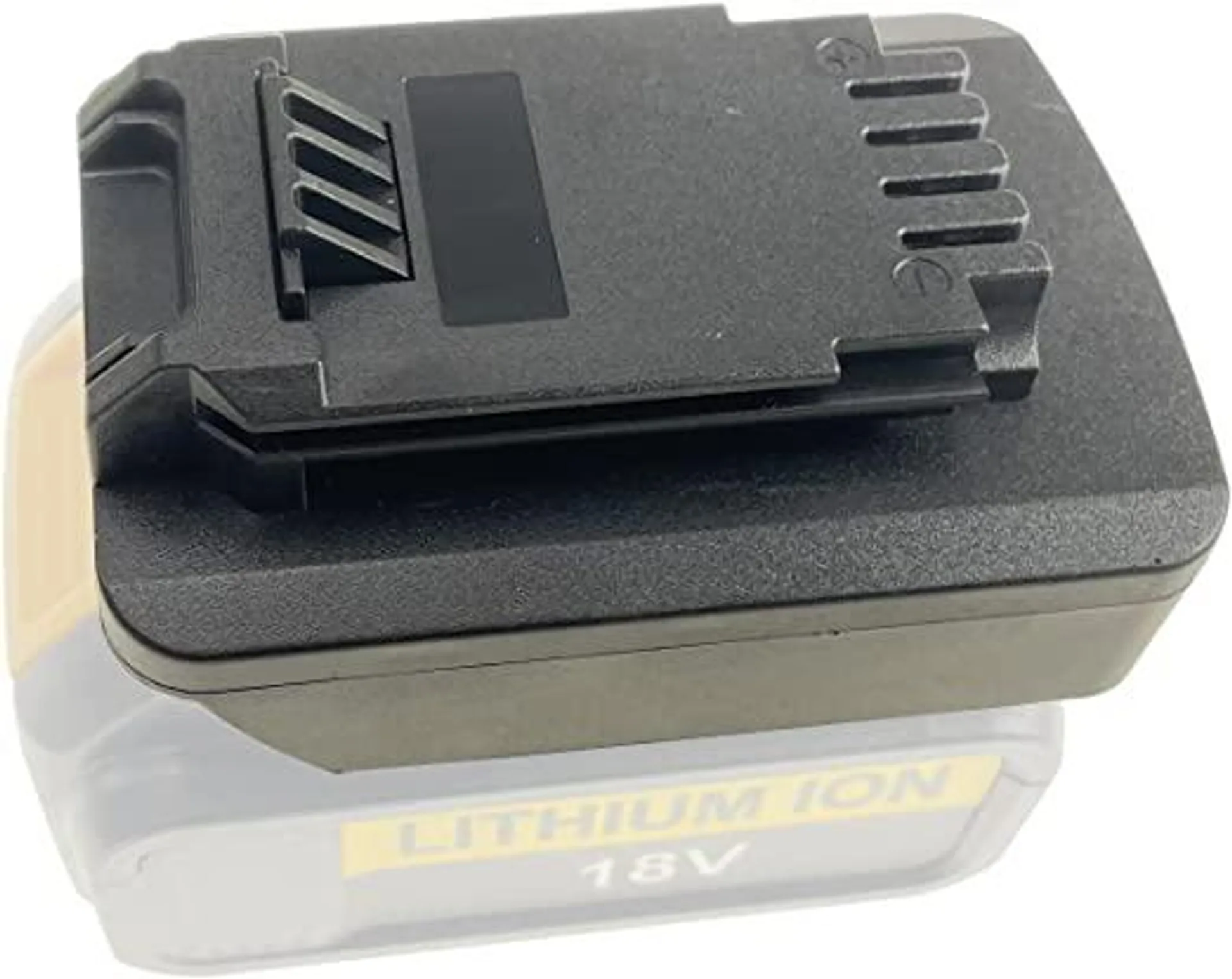 JANRI Adapter converter for Dewalt 18V/20V li-ion battery to Porter cable PCC685L PCC685LP PCC680L PCC682L,Black & Decker LBXR20 LBXR20-OPE LB20 LBX20 LBX4020,Stanley 18/20V battery power Tools
