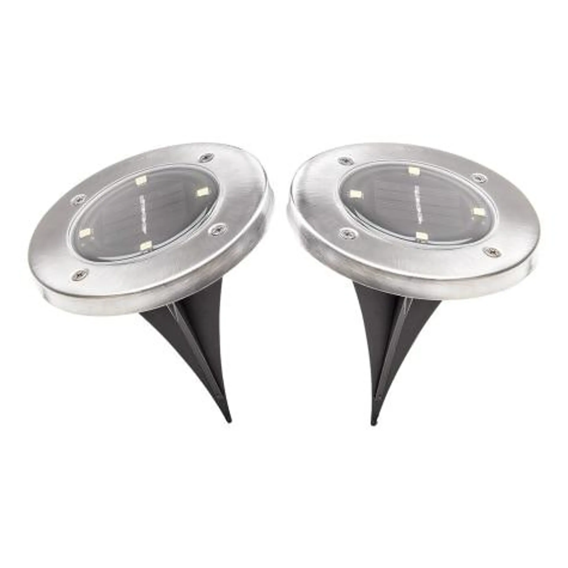 Solar Pathway Lights, 2-Pack