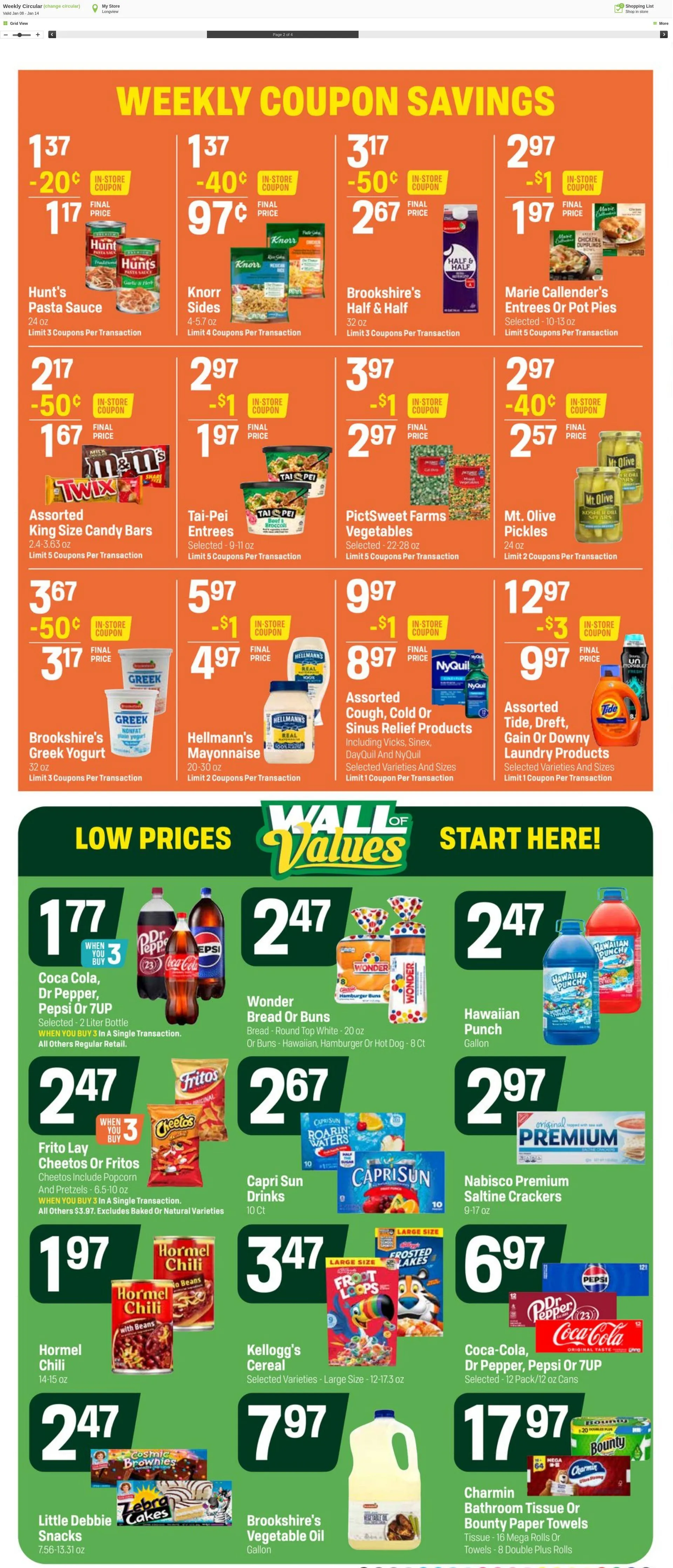 Weekly ad Super1Foods from January 8 to January 14 2025 - Page 2