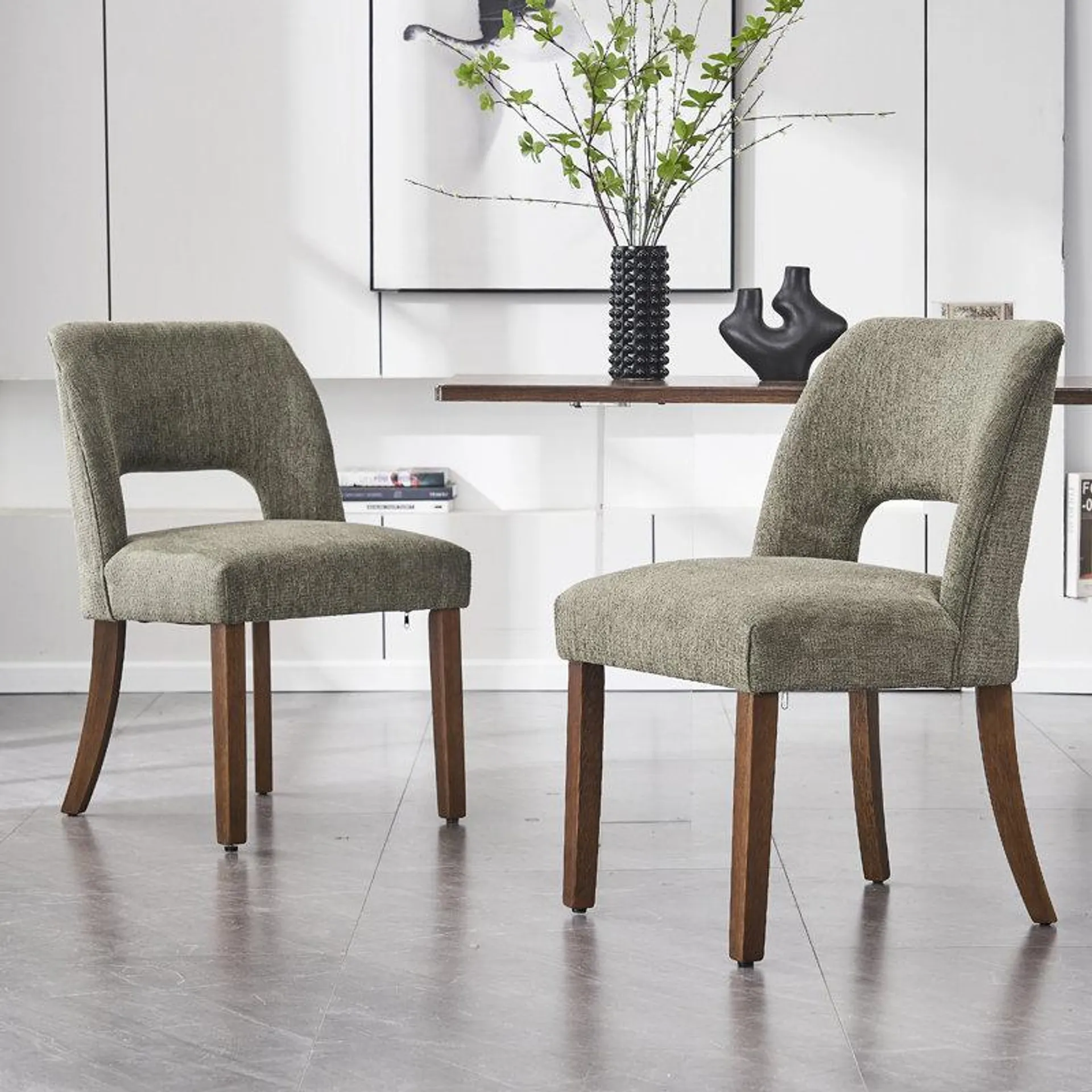 Nakenzie Upholstered Back Side Dining Chair