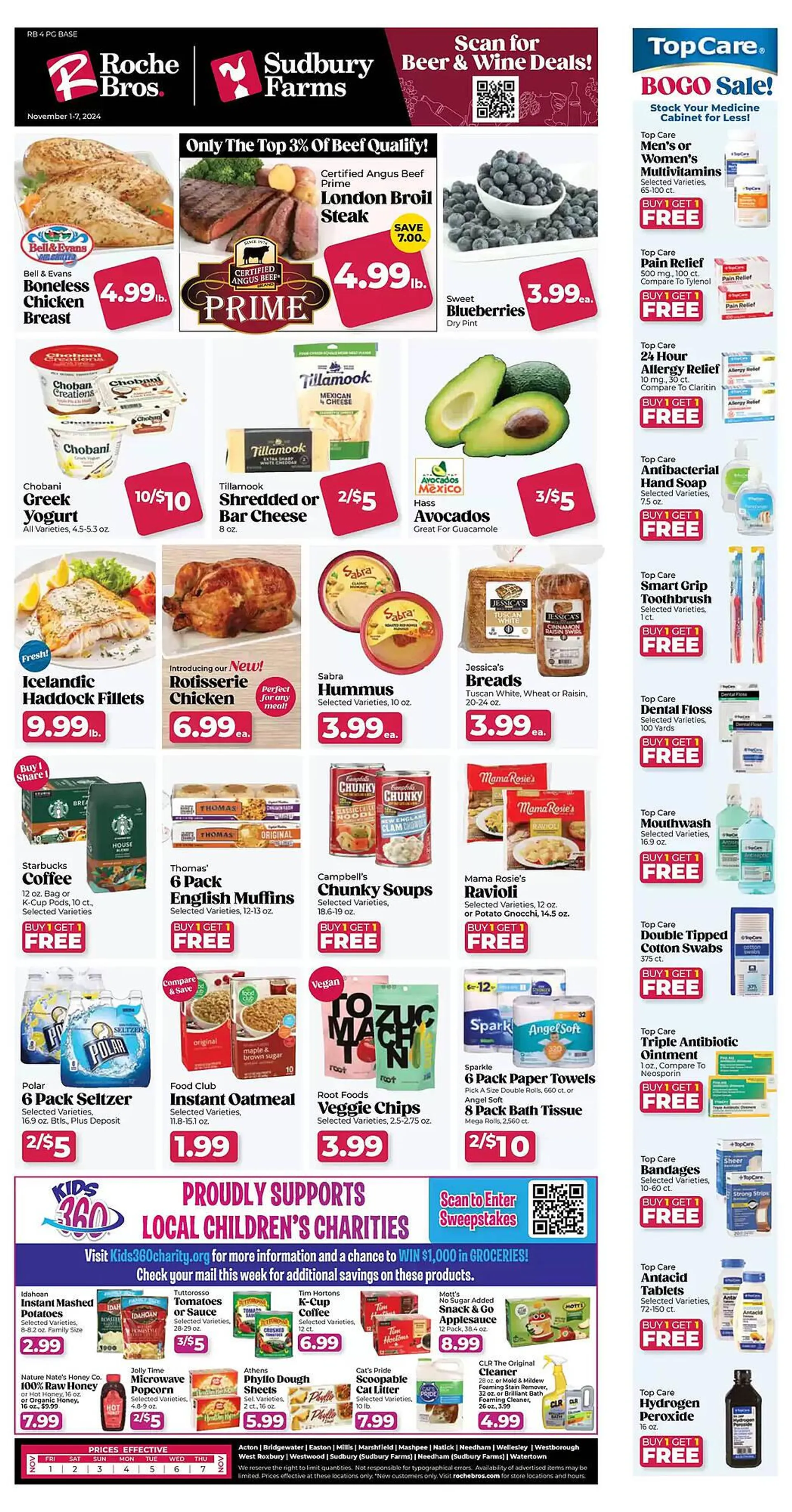 Roche Bros Weekly Ad - 1