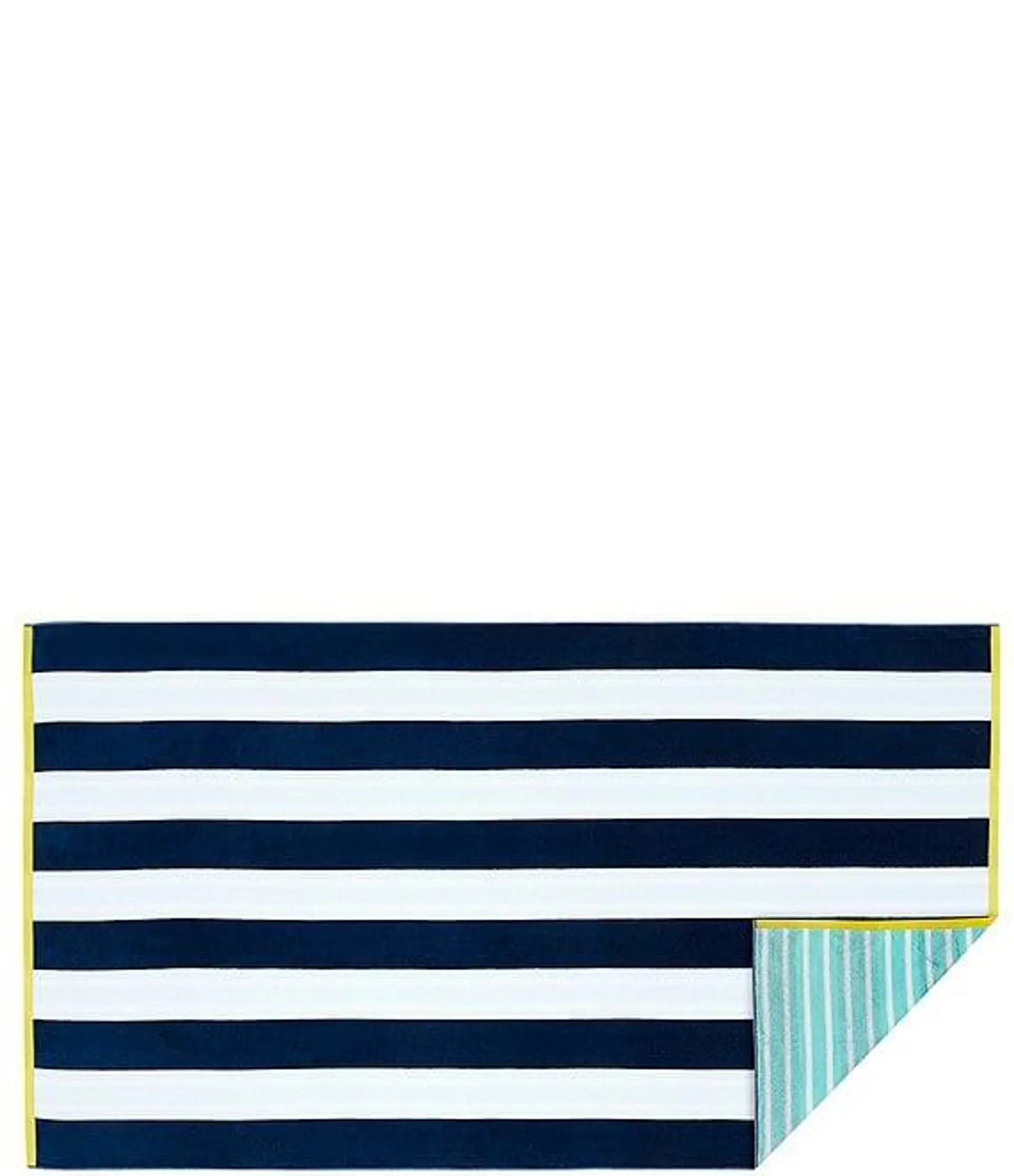 Outdoor Living Collection Reversible Cabana Stripe Beach Towel