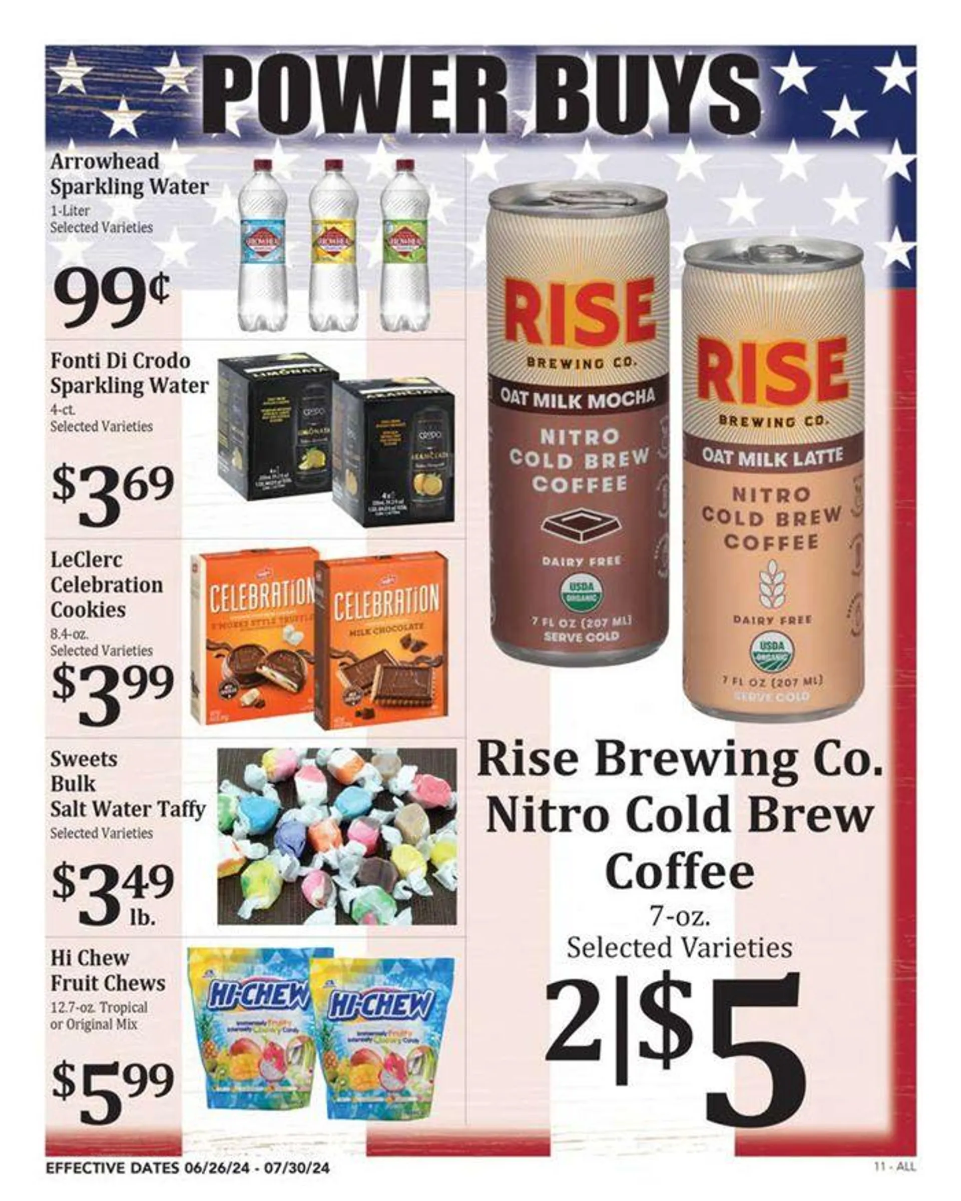 Weekly ad Rosauers Monthly Power Buys from June 26 to July 30 2024 - Page 11