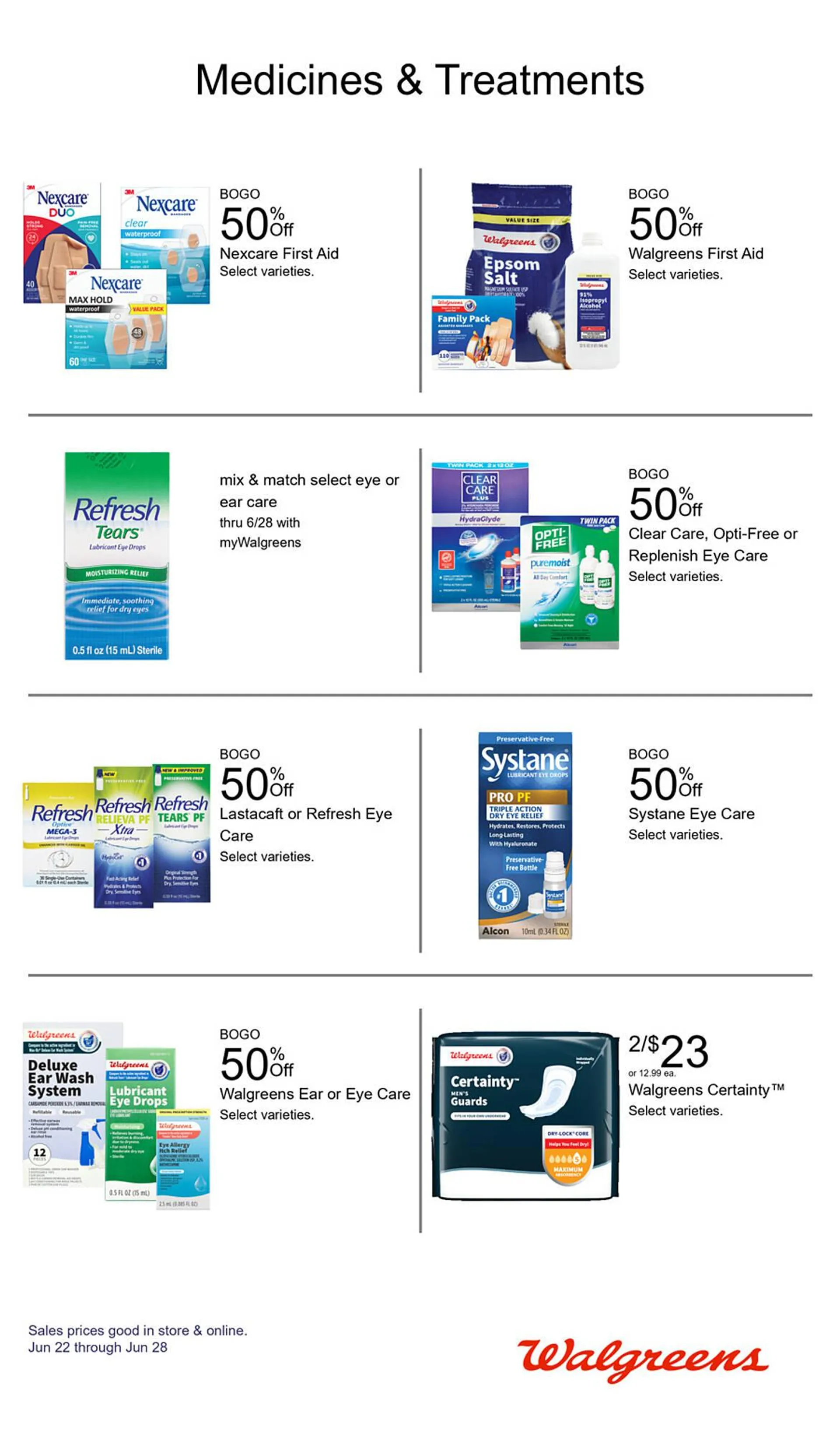 Weekly ad Walgreens Weekly Ad from June 22 to June 28 2025 - Page 16