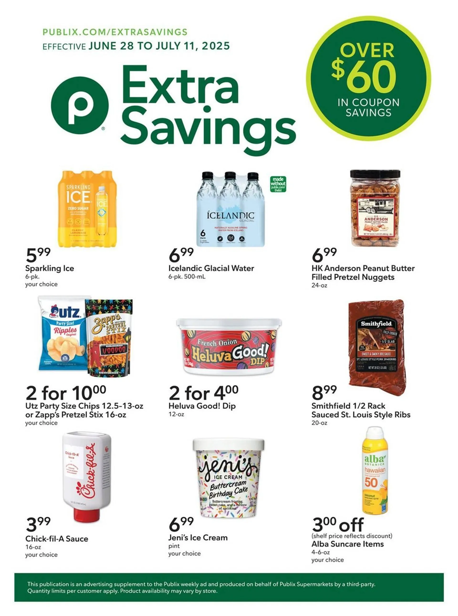 Weekly ad Publix Weekly Ad from June 28 to July 11 2025 - Page 1