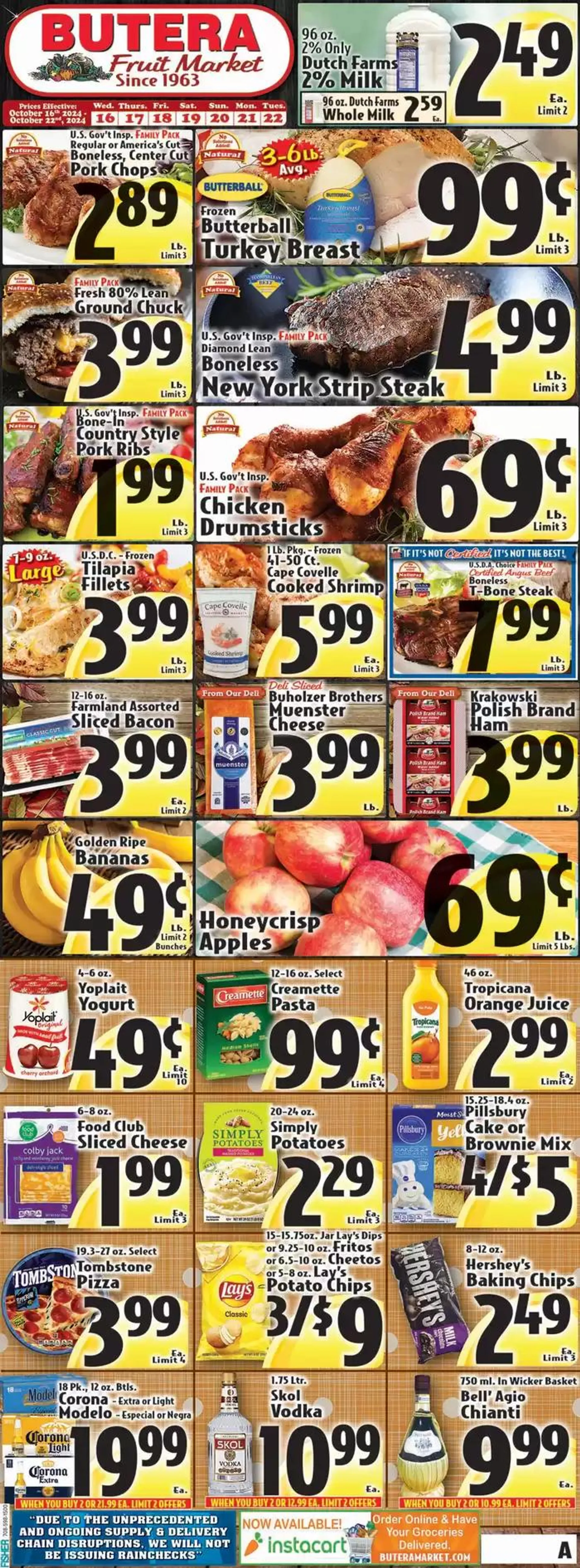 Weekly ad Our best bargains from October 16 to October 30 2024 - Page 1