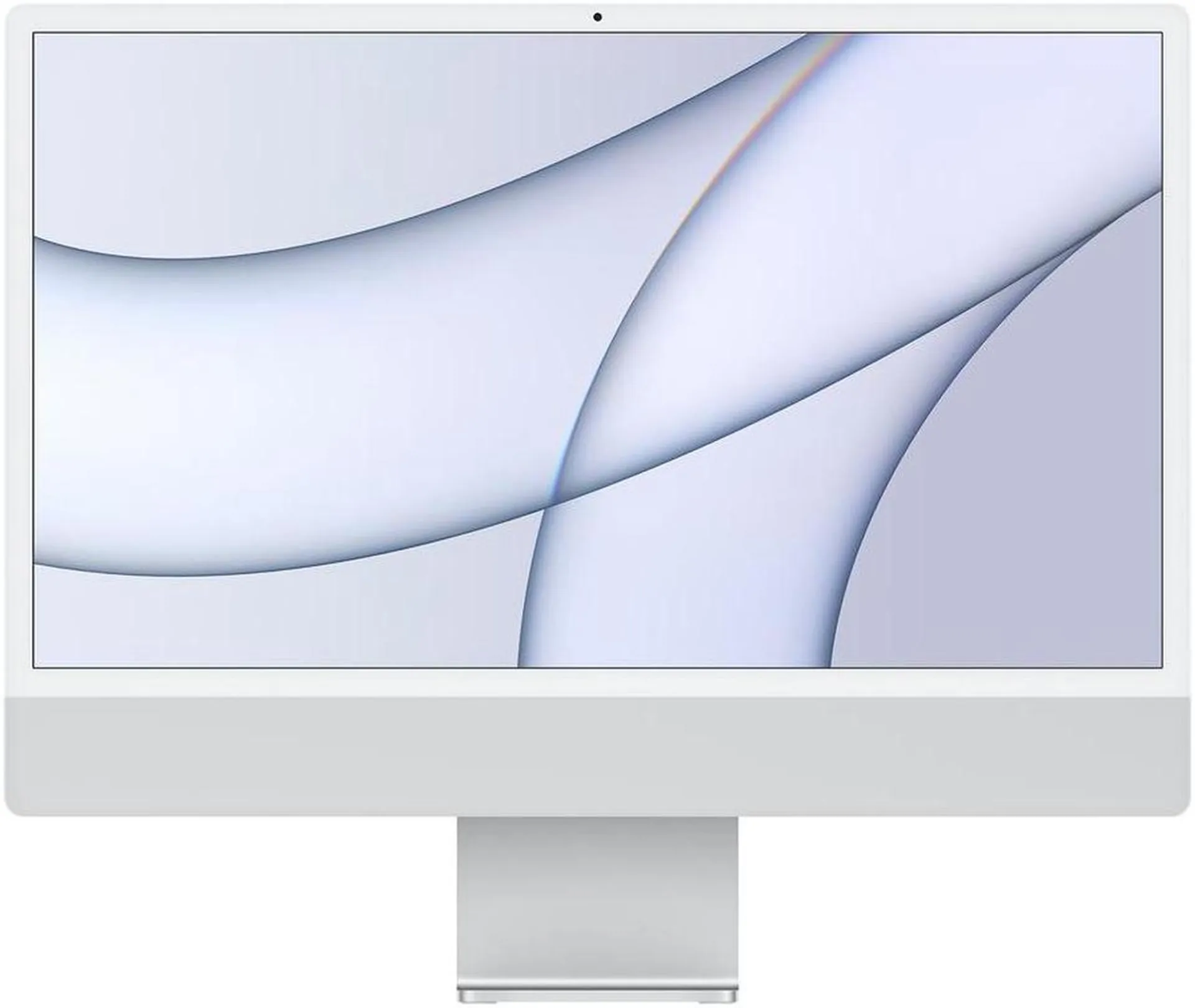 Apple A Grade Desktop Computer iMac 24-inch (Retina 4.5K 8GPU, Silver) 3.2GHZ 8-Core M1 (2021) MGPC3LL/A 16 GB & 1 TB Flash HD 4480 x 2520 Display Mac OS Includes Keyboard and Mouse