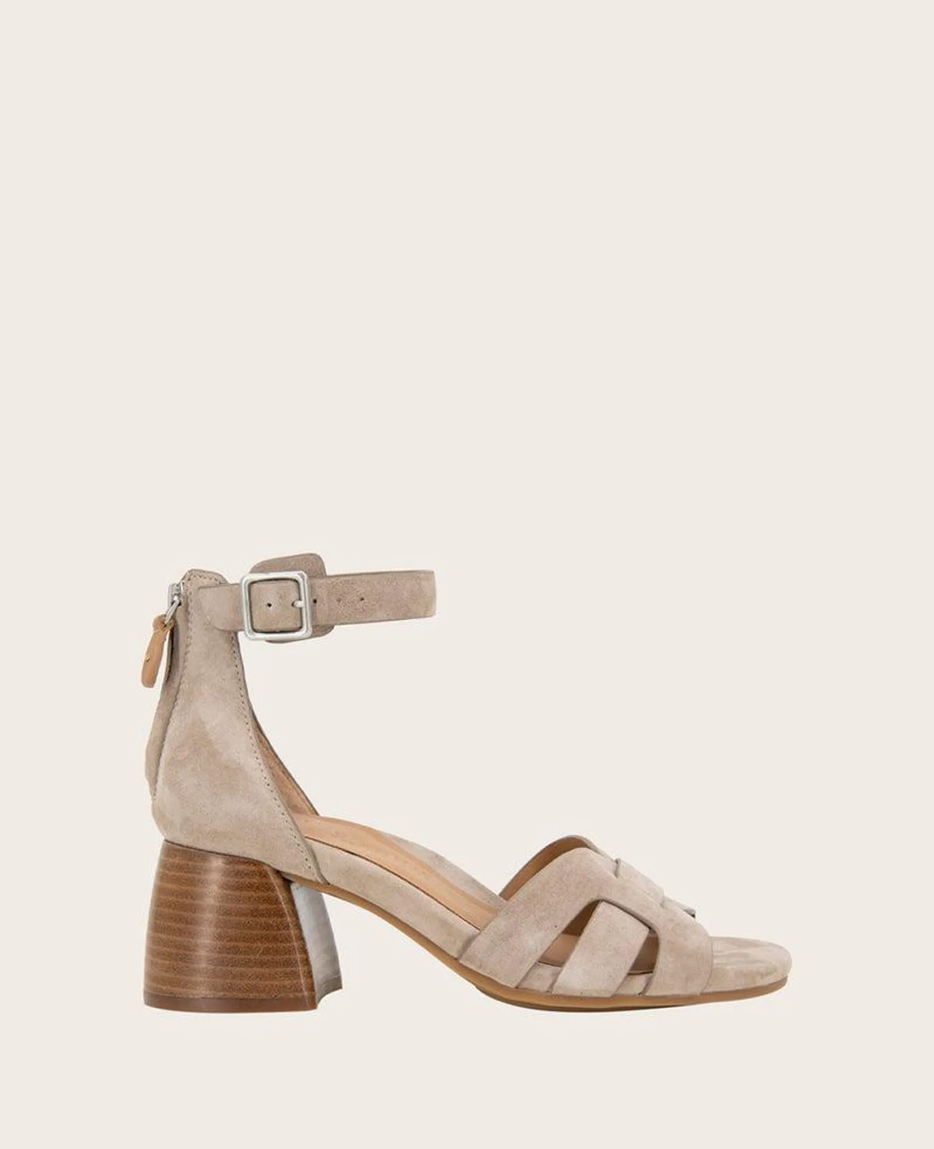 GENTLE SOULS - Myla Suede Heeled Sandal