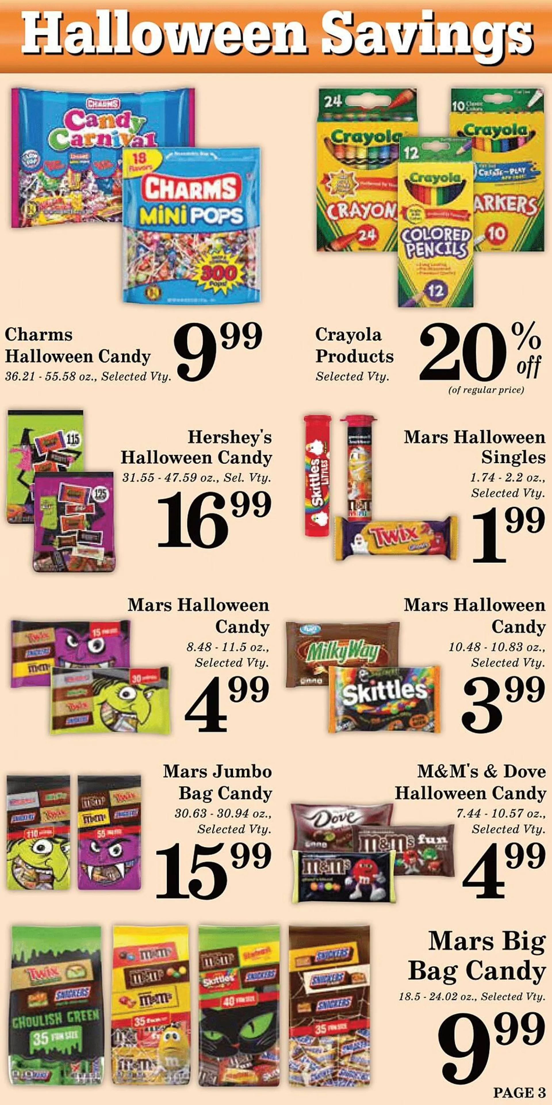 Weekly ad Harvest Foods ad from October 2 to November 5 2024 - Page 4