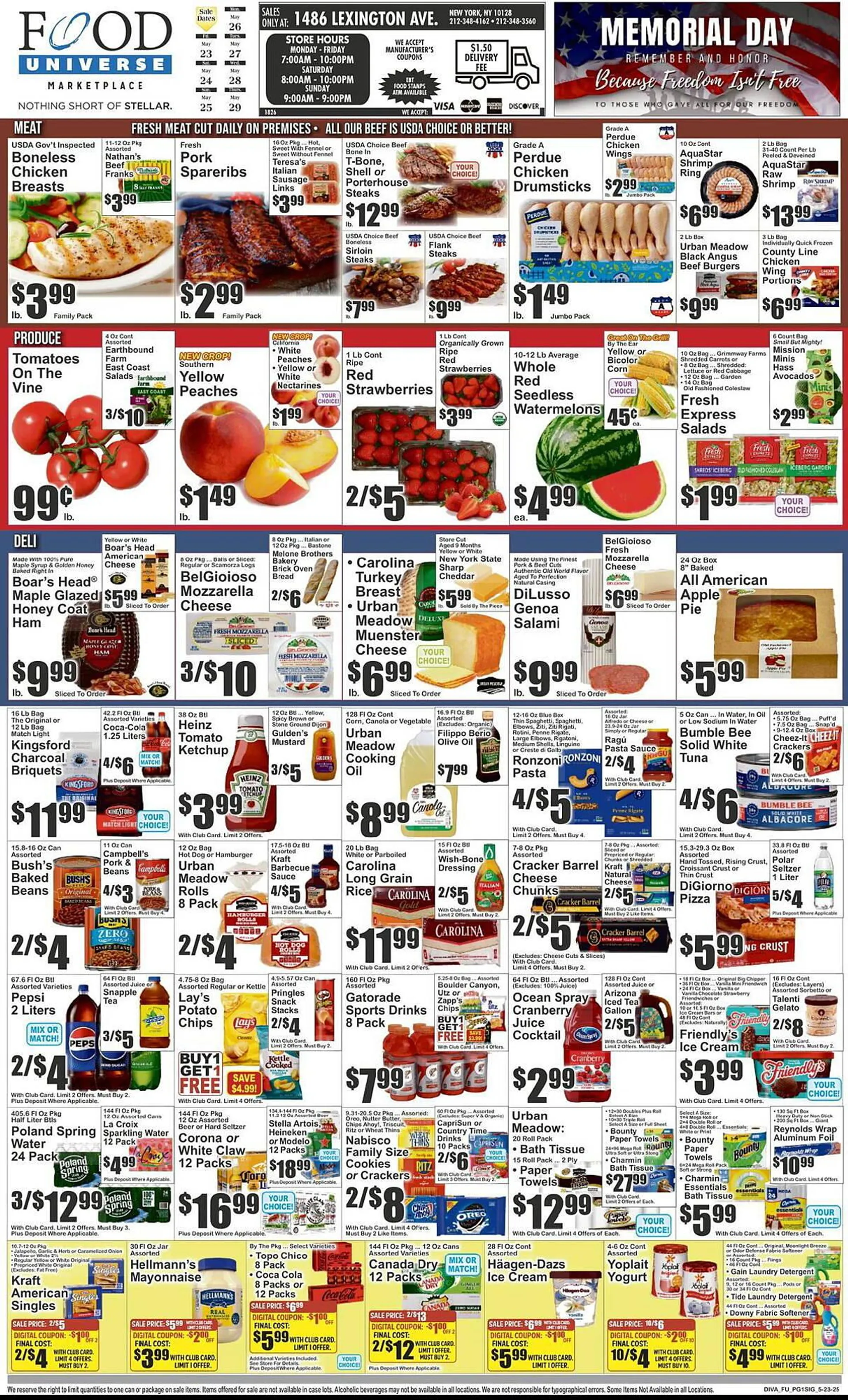 Food Universe Weekly Ad - 1