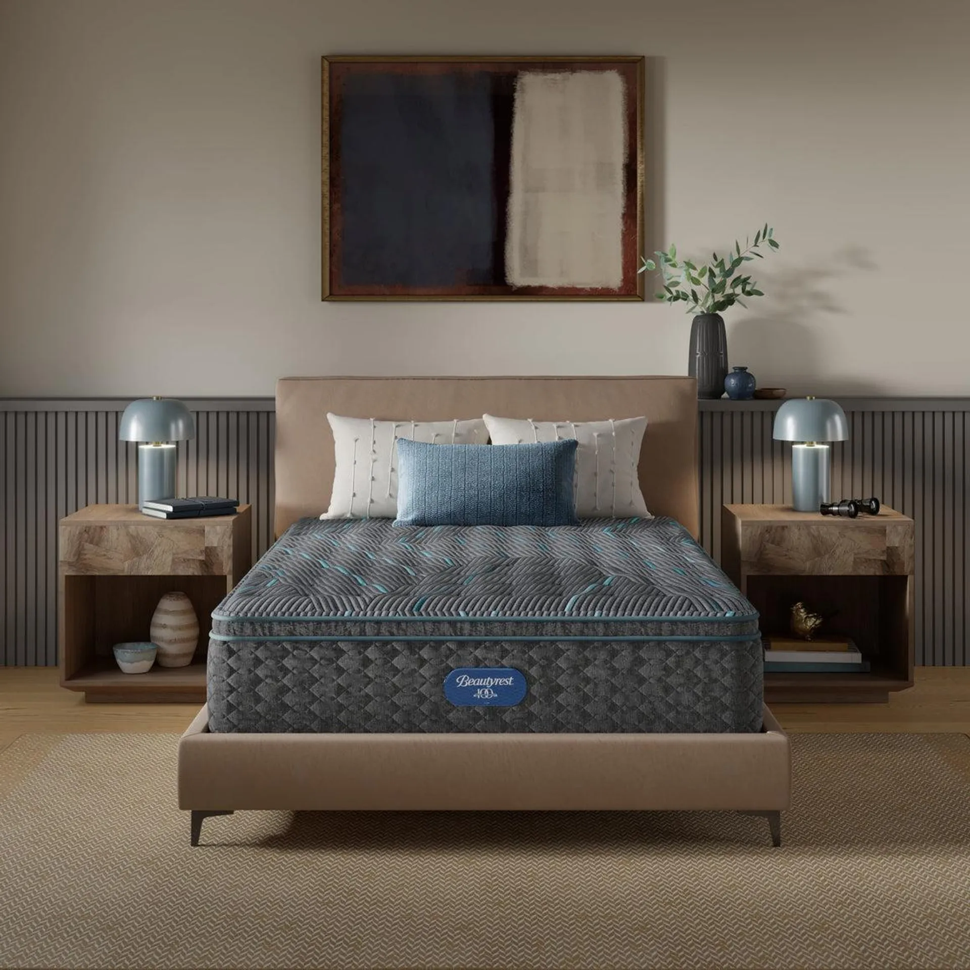 Beautyrest Level Two Medium Firm Pillow Top 14.75" Mattress