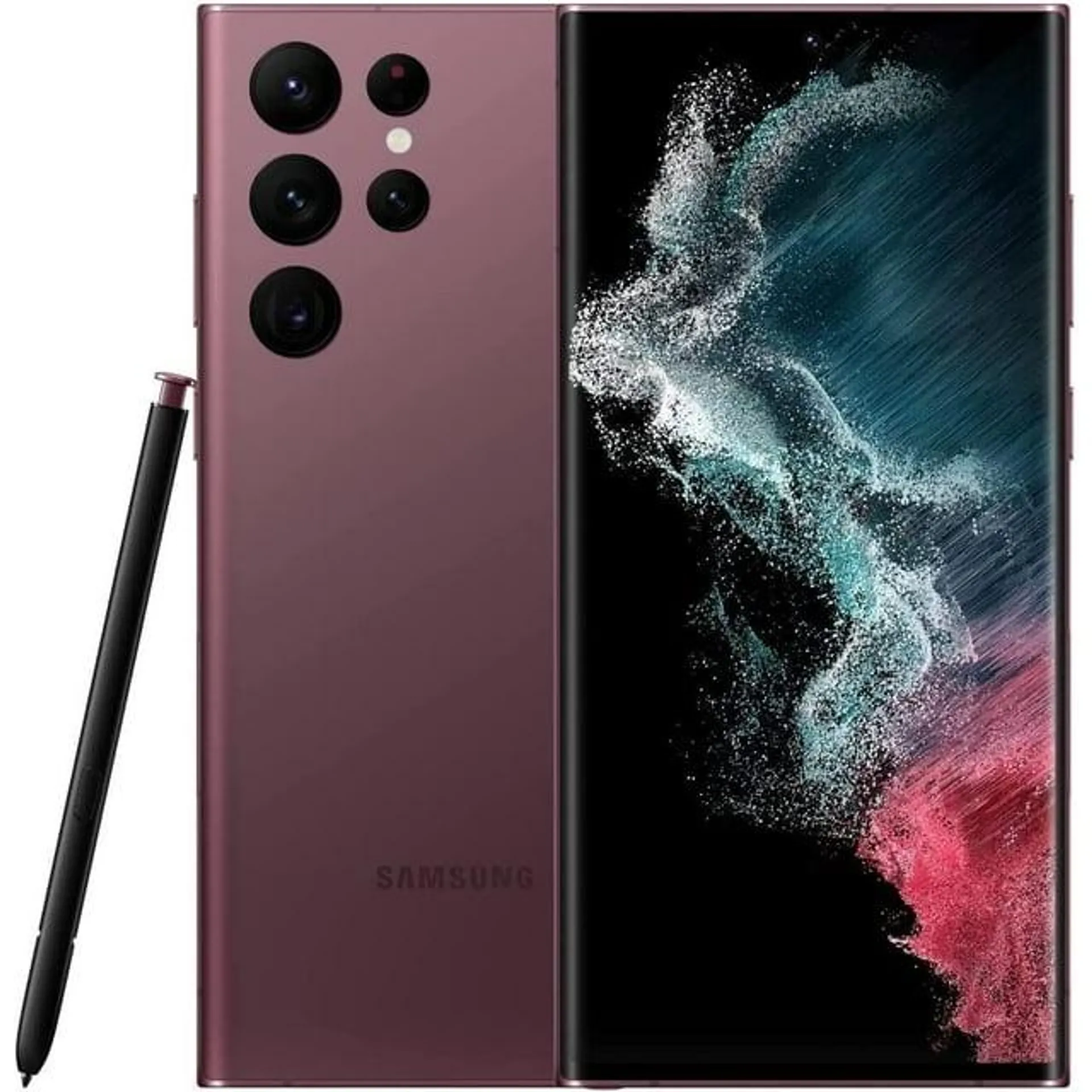 Restored Samsung Galaxy S22 Ultra 5G S908U (Verizon Only) 128GB Burgundy (Refurbished)