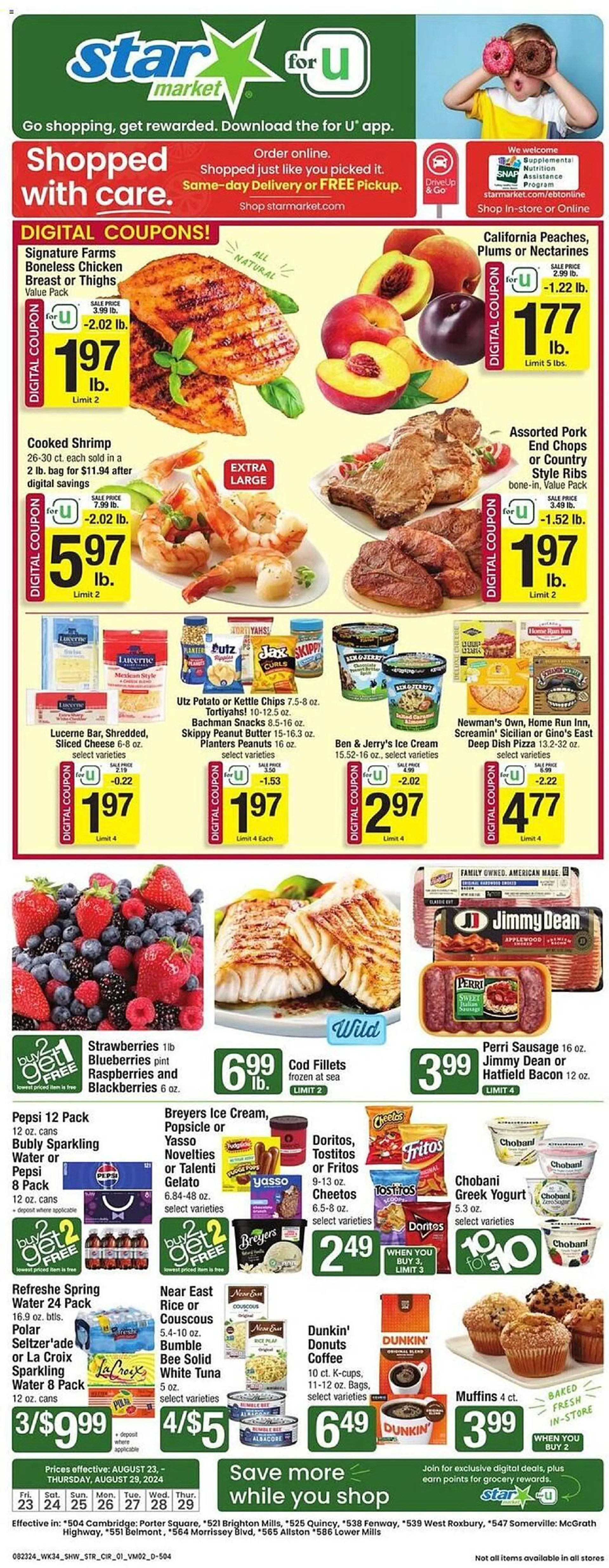 Star Market Weekly Ad - 1