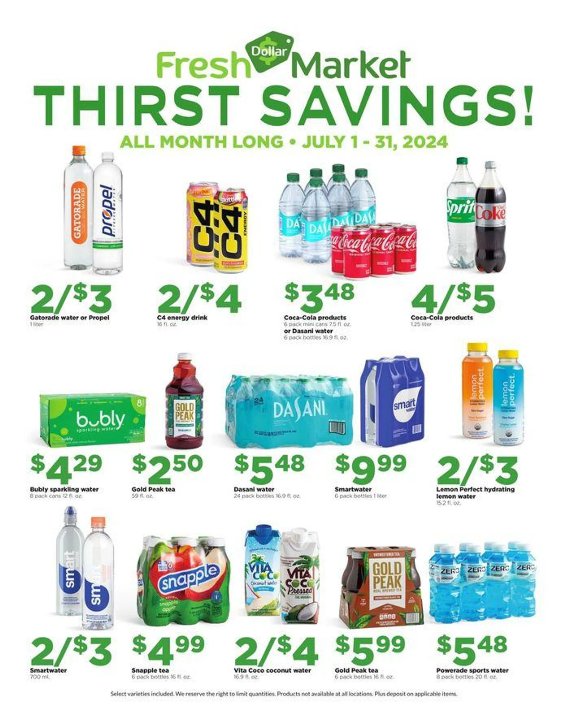 Thirsty Savings - 1