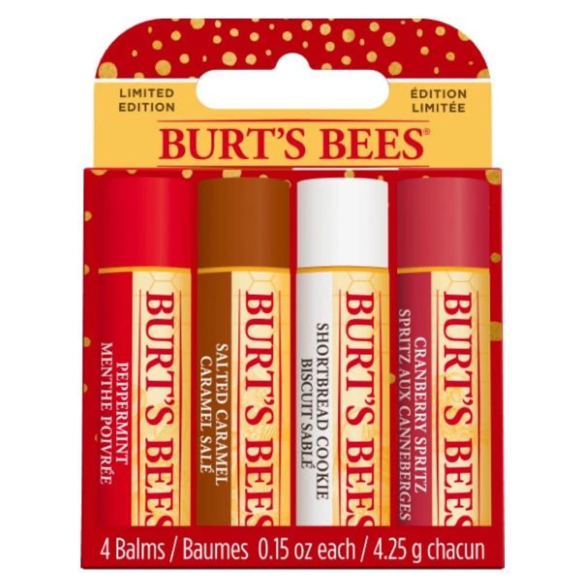 Festive Fix Holiday Lip Balm 4 Pack