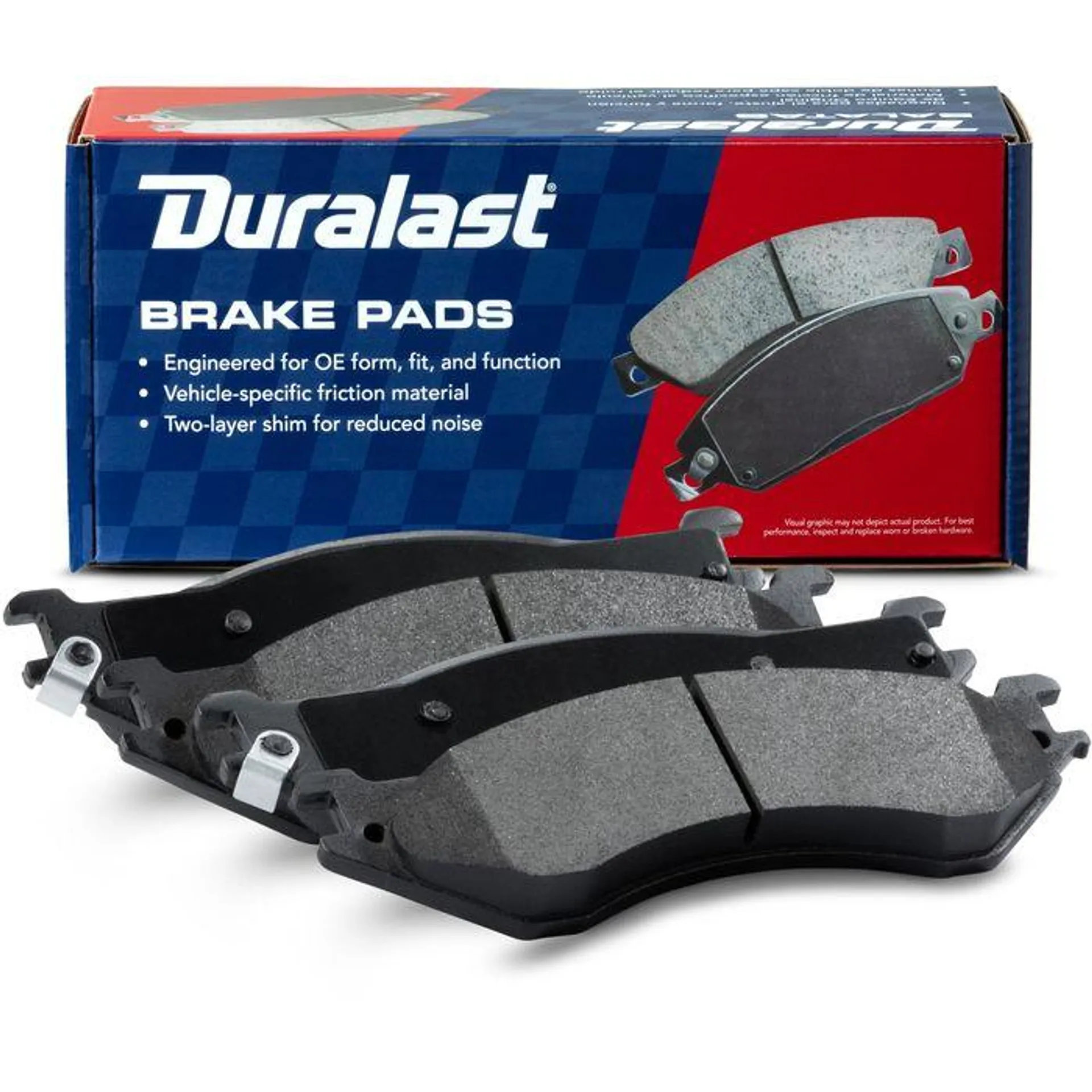 Duralast Semi-metallic Disc Brake Pad Set MKD1096