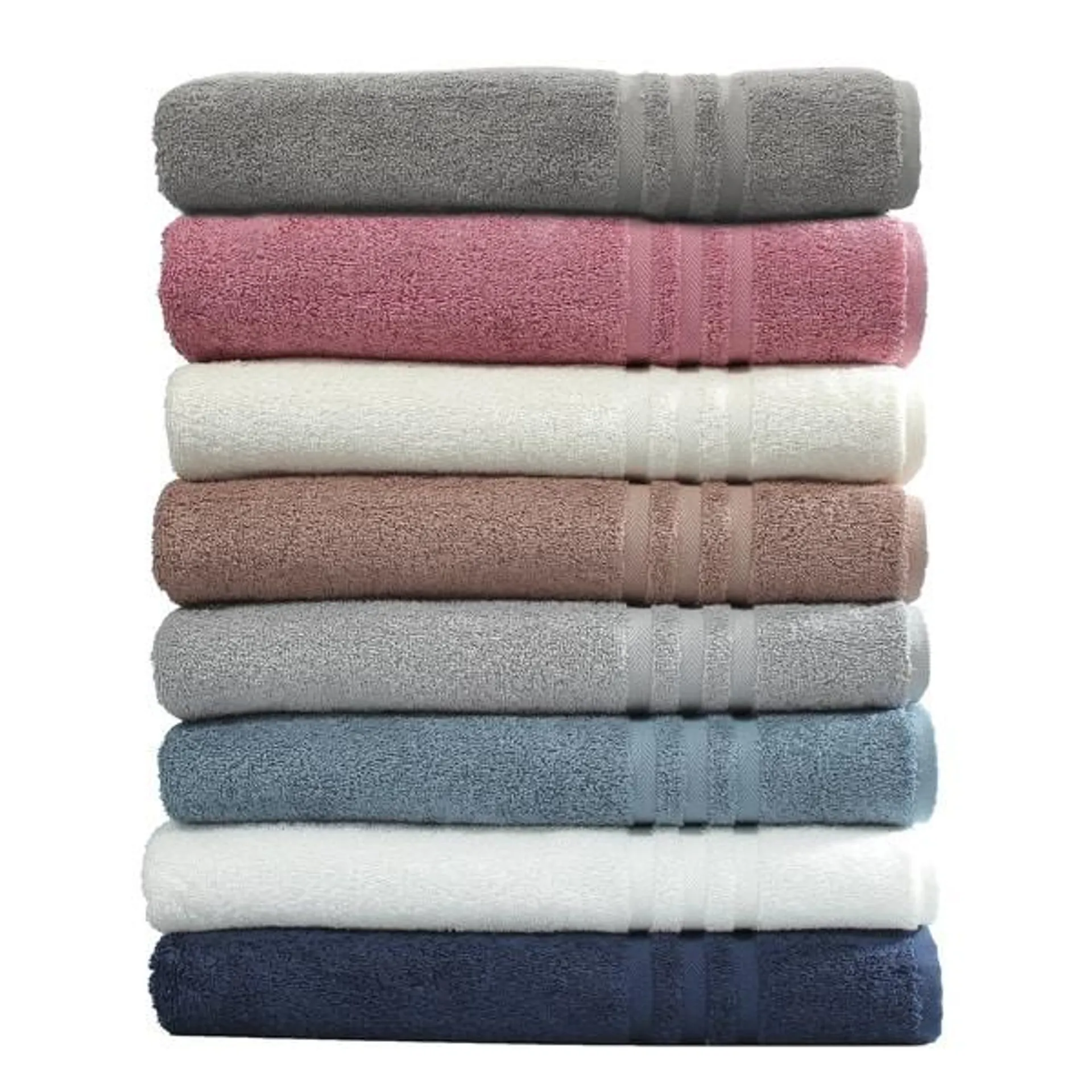 Authentic Hotel and Spa Omni Turkish Cotton Terry Oversized Bath Sheet Towels (Set of 2)