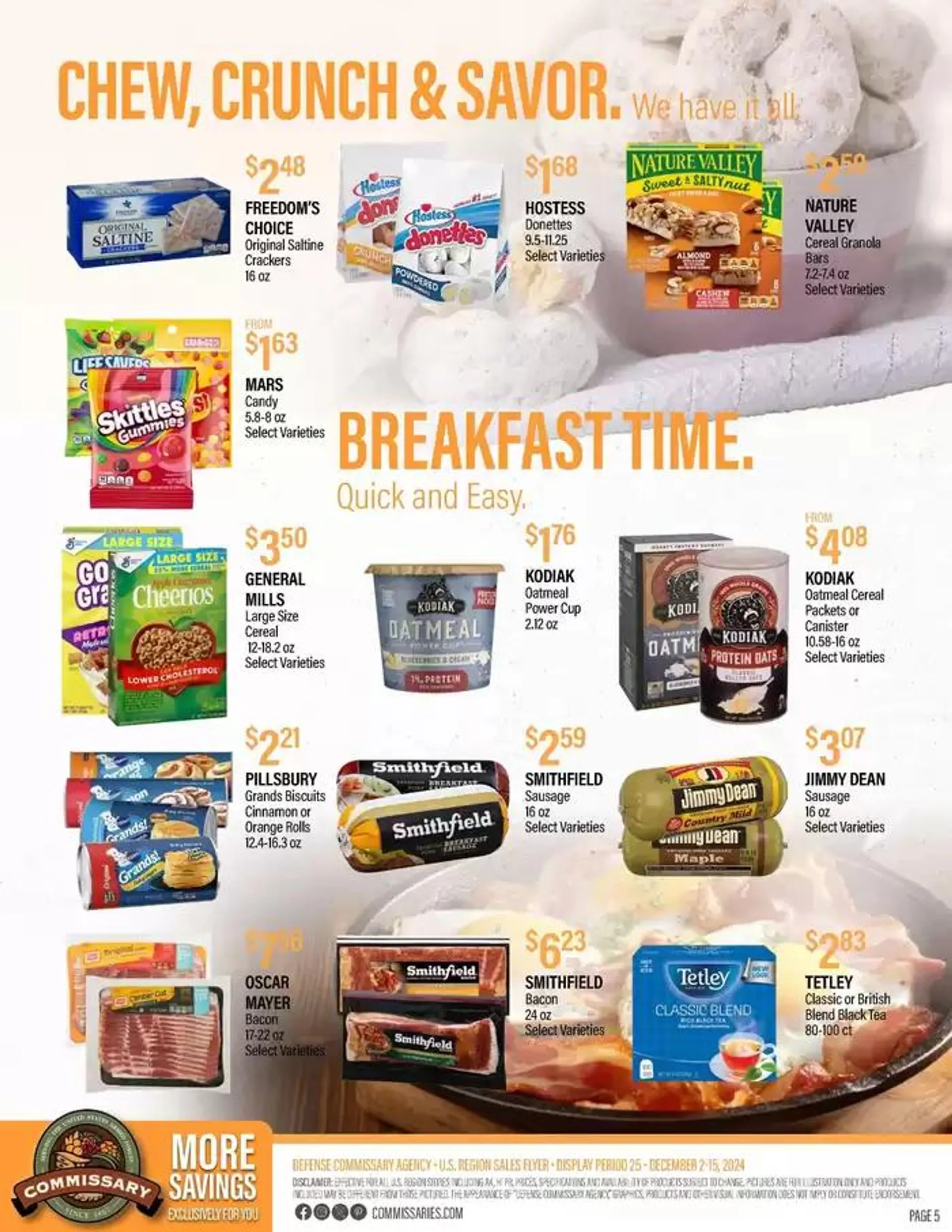 Weekly ad Flyer Commissary from December 2 to December 15 2024 - Page 5