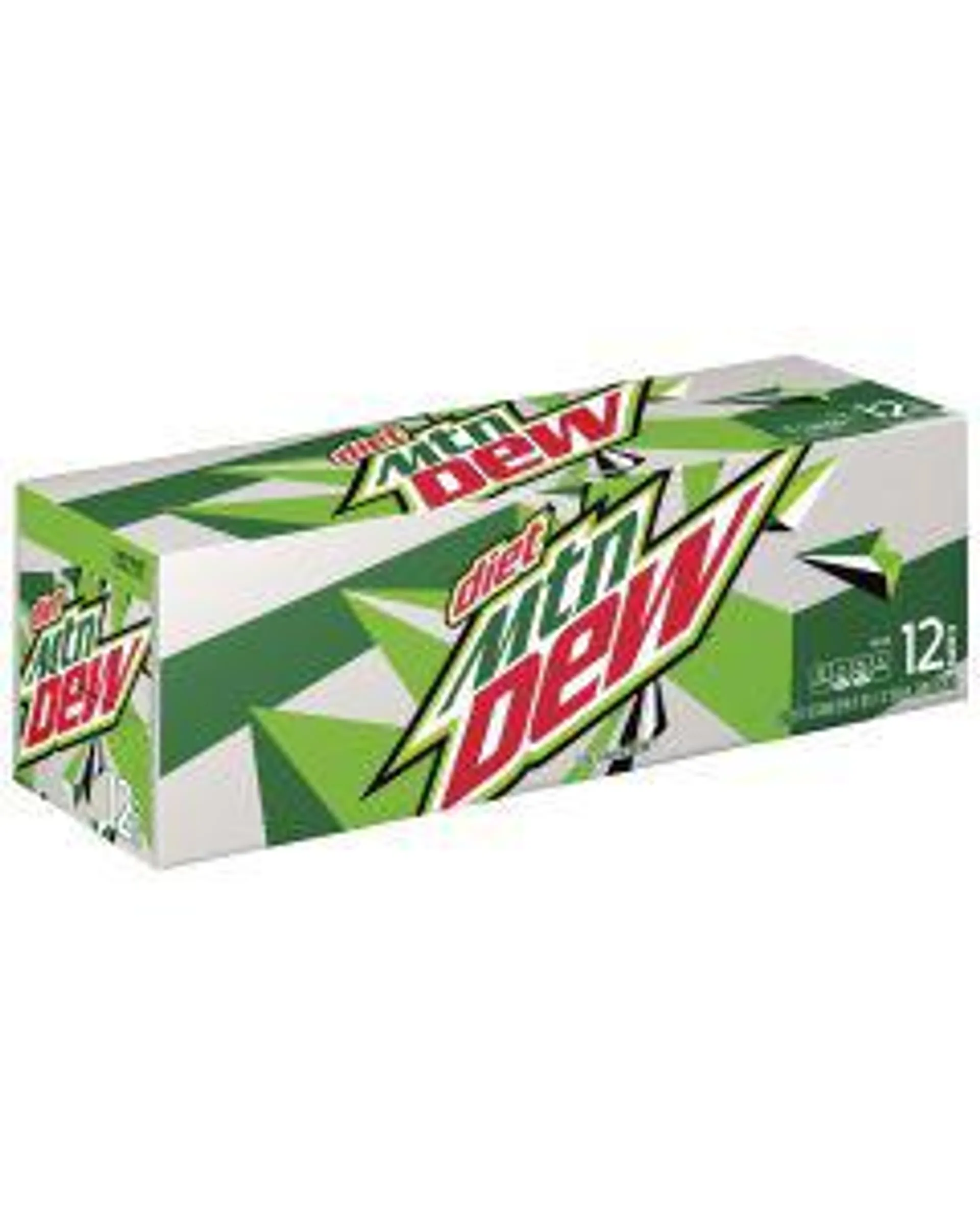 Diet Mountain Dew, 12 fl oz cans, 12 pk