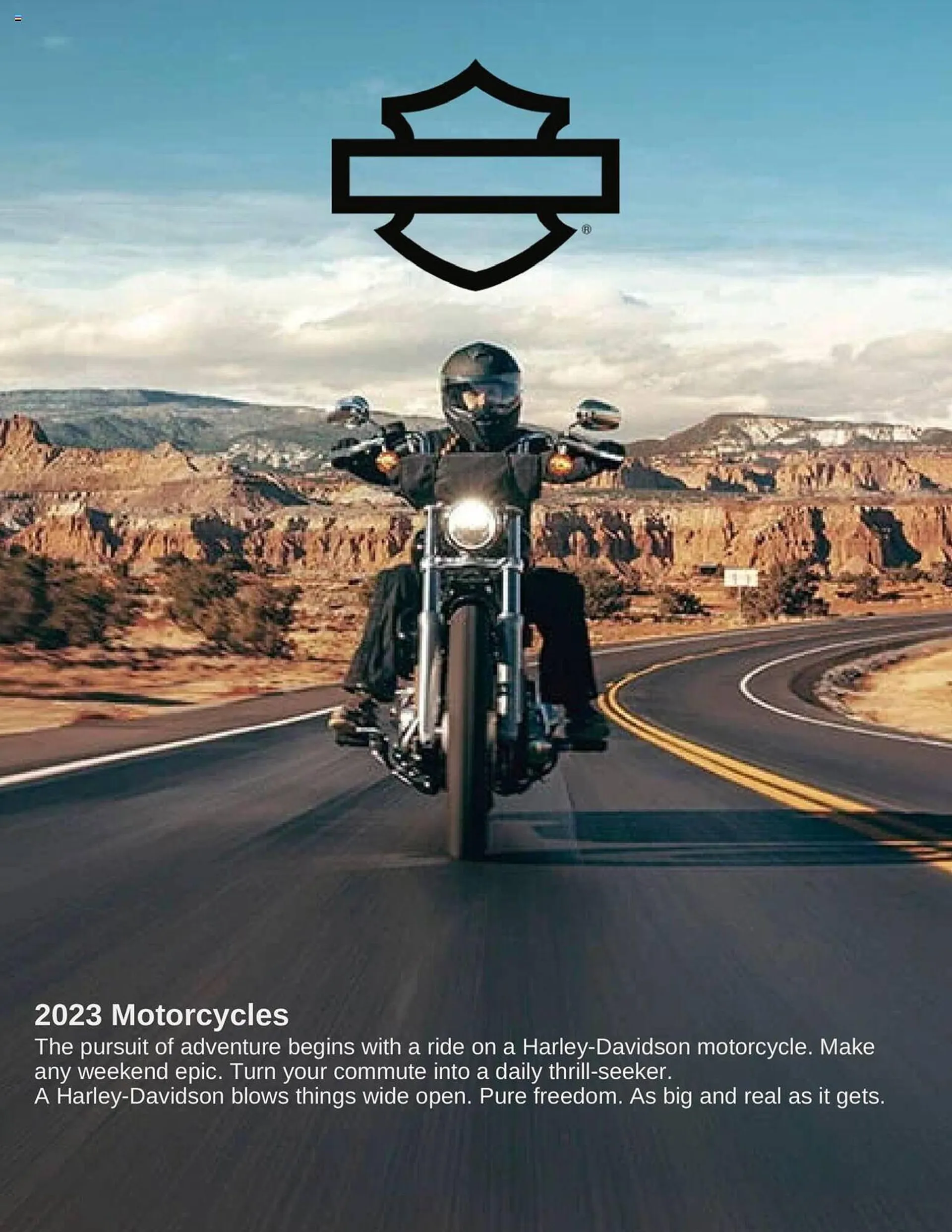 Harley Davidson ad - 1