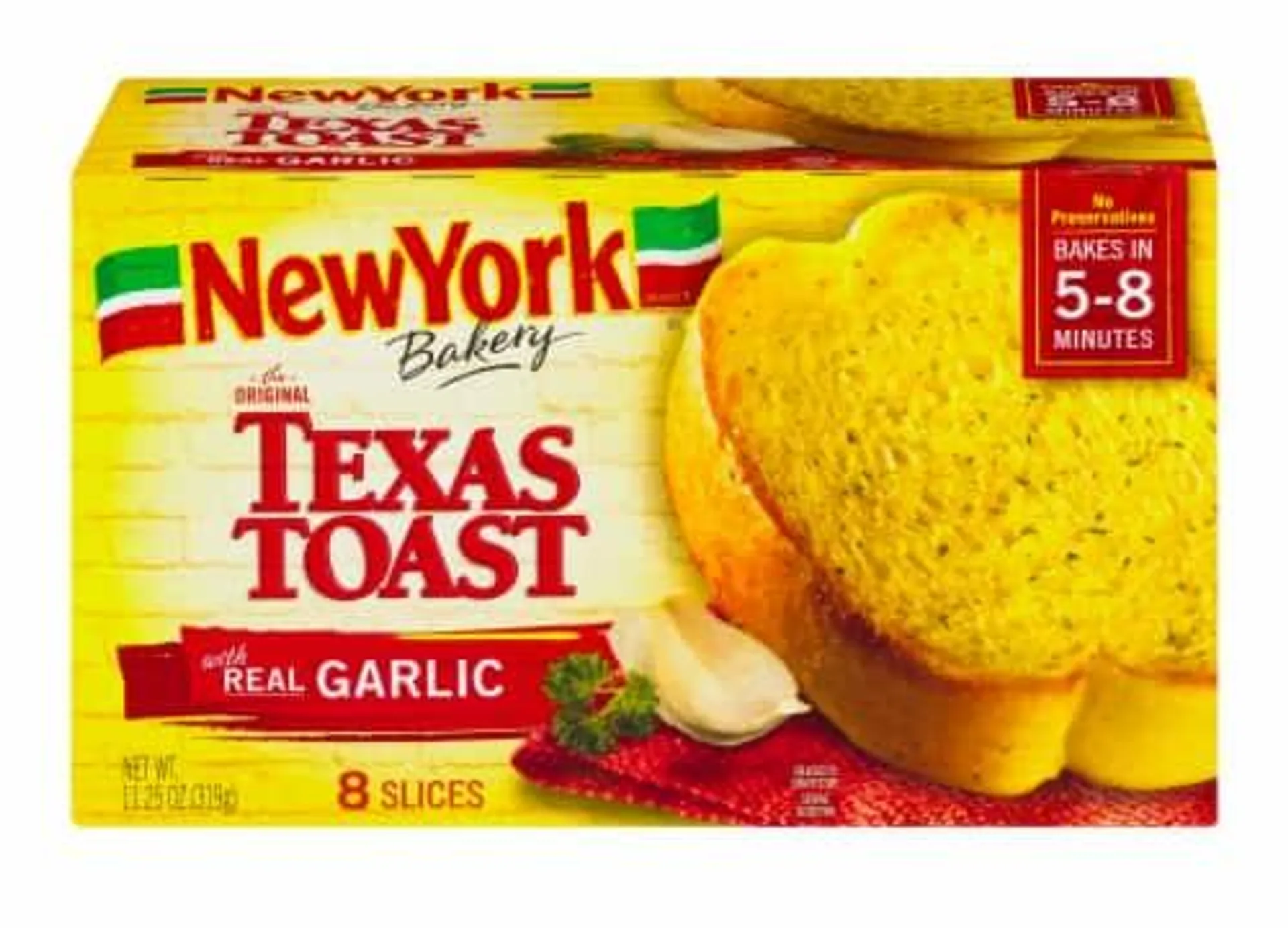 New York Bakery Garlic Frozen Texas Toast