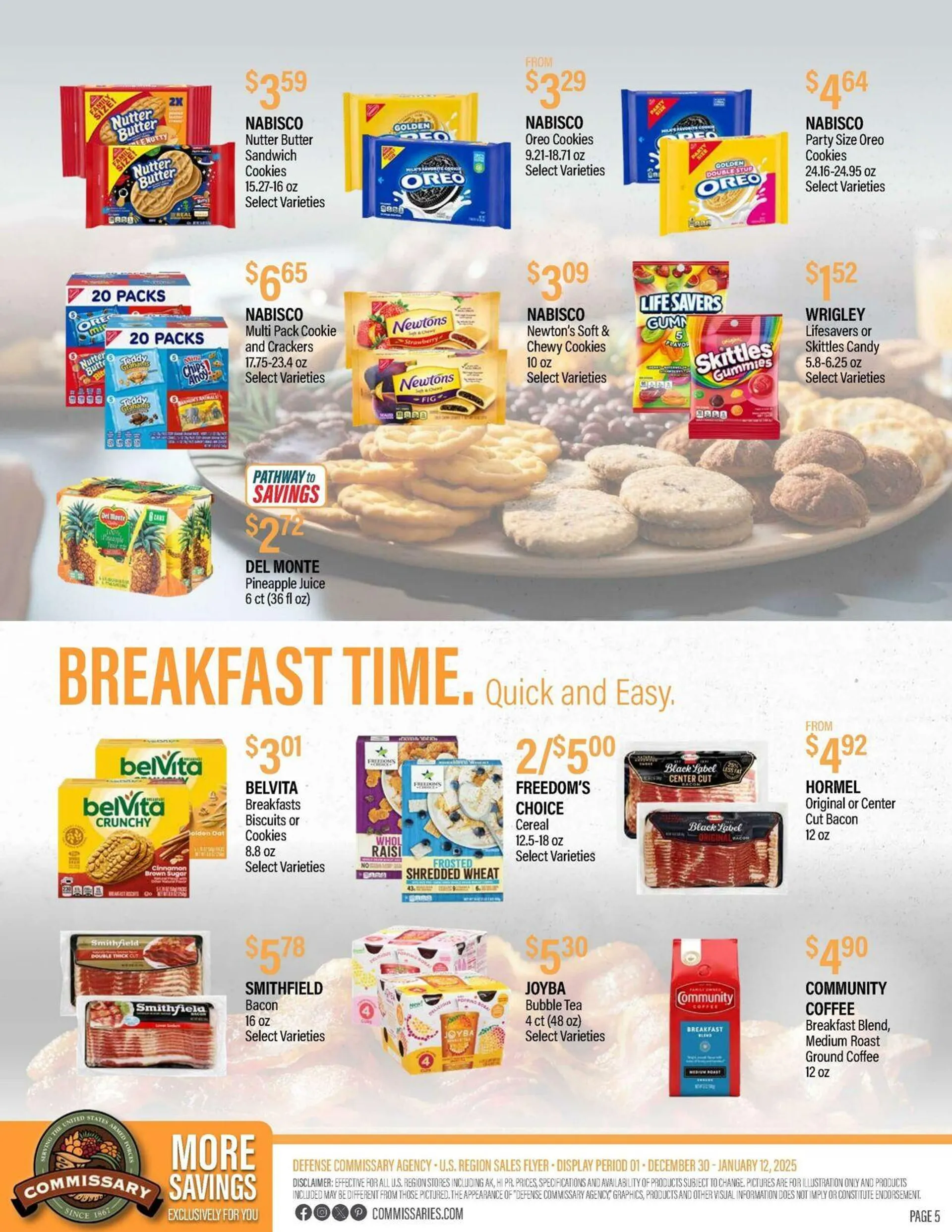 Weekly ad Commissary - Fort Irwin from January 13 to January 26 2025 - Page 5