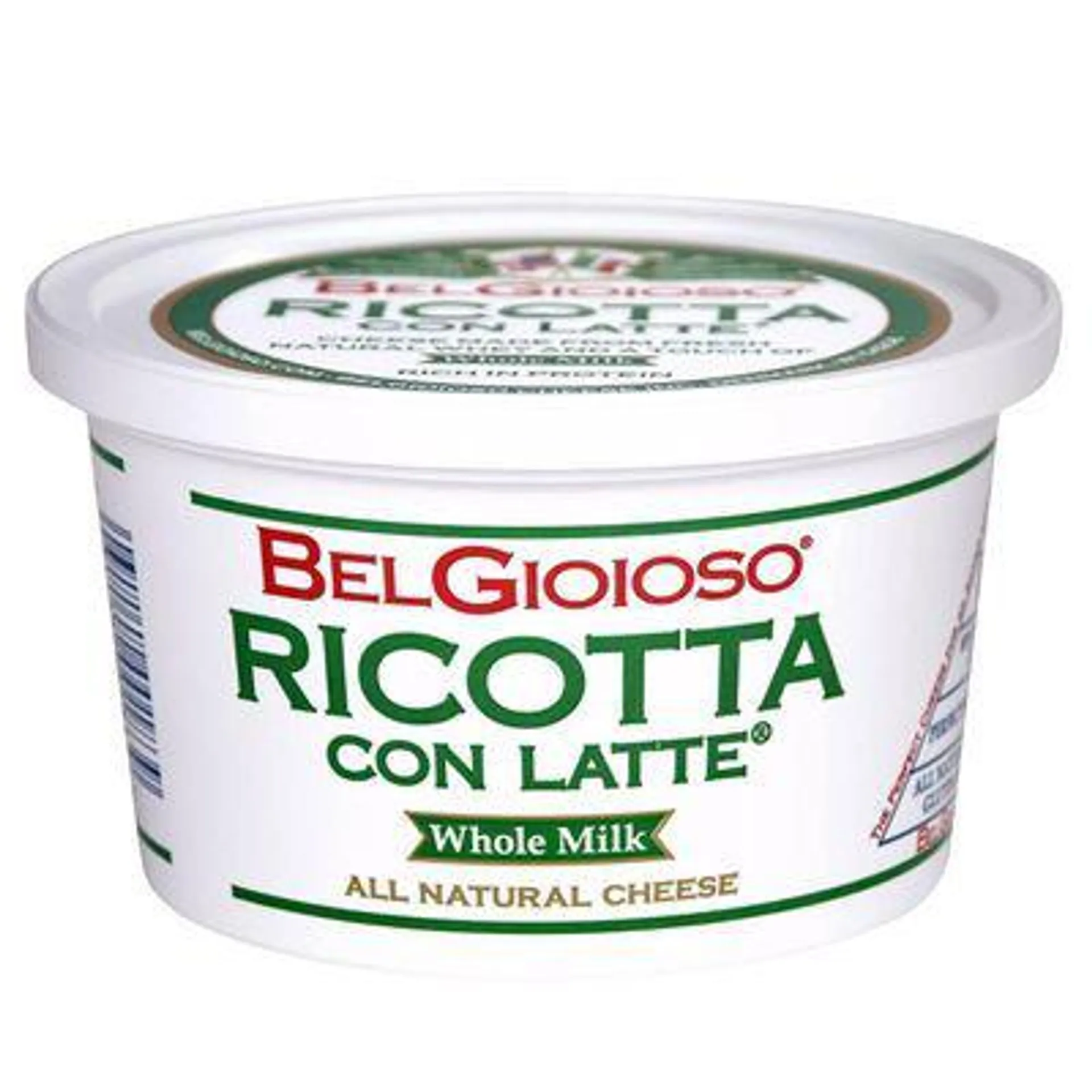 BelGioioso Ricotta Con Latte Whole Milk