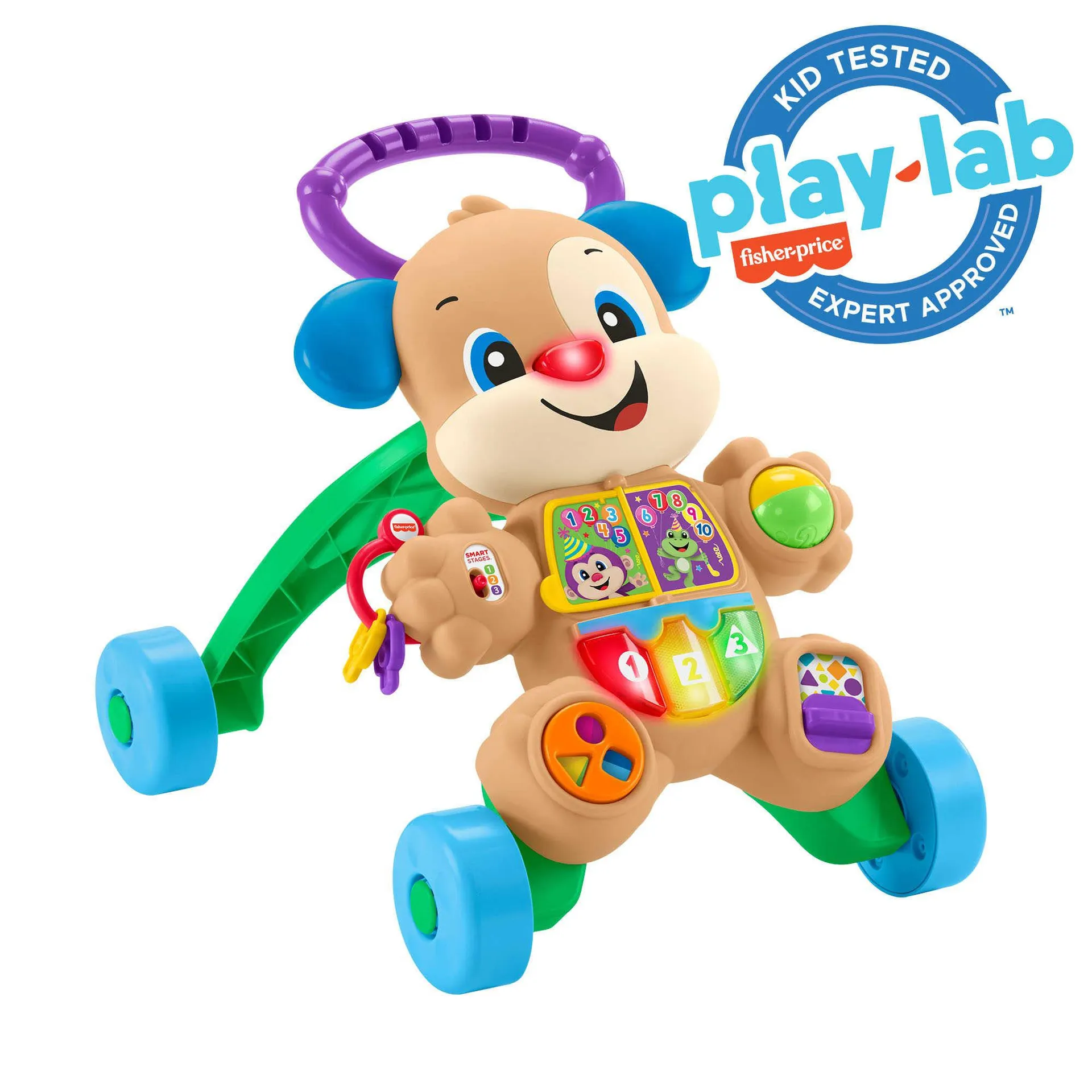 Fisher-Price Laugh & Learn Smart Stages Learn With Puppy Walker Baby & Toddler Toy