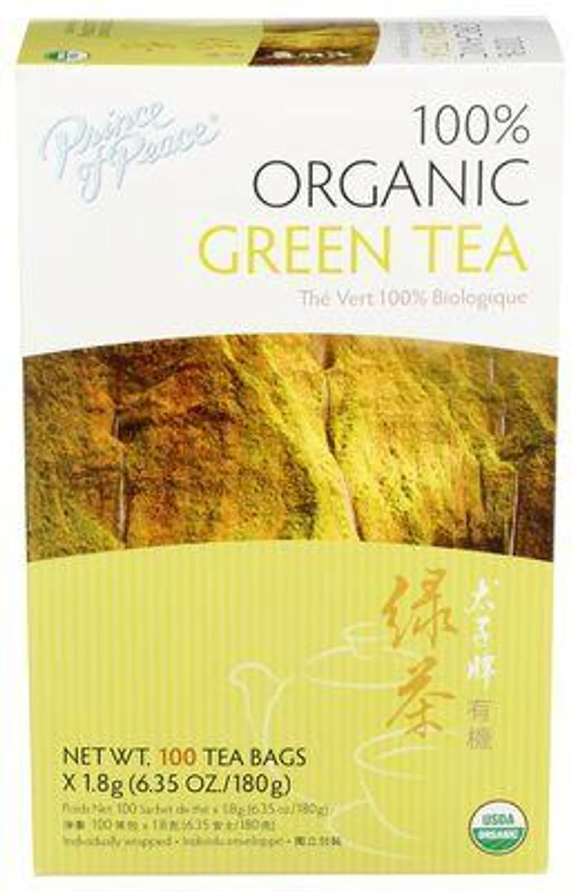 Prince of Peace Organic Green Tea