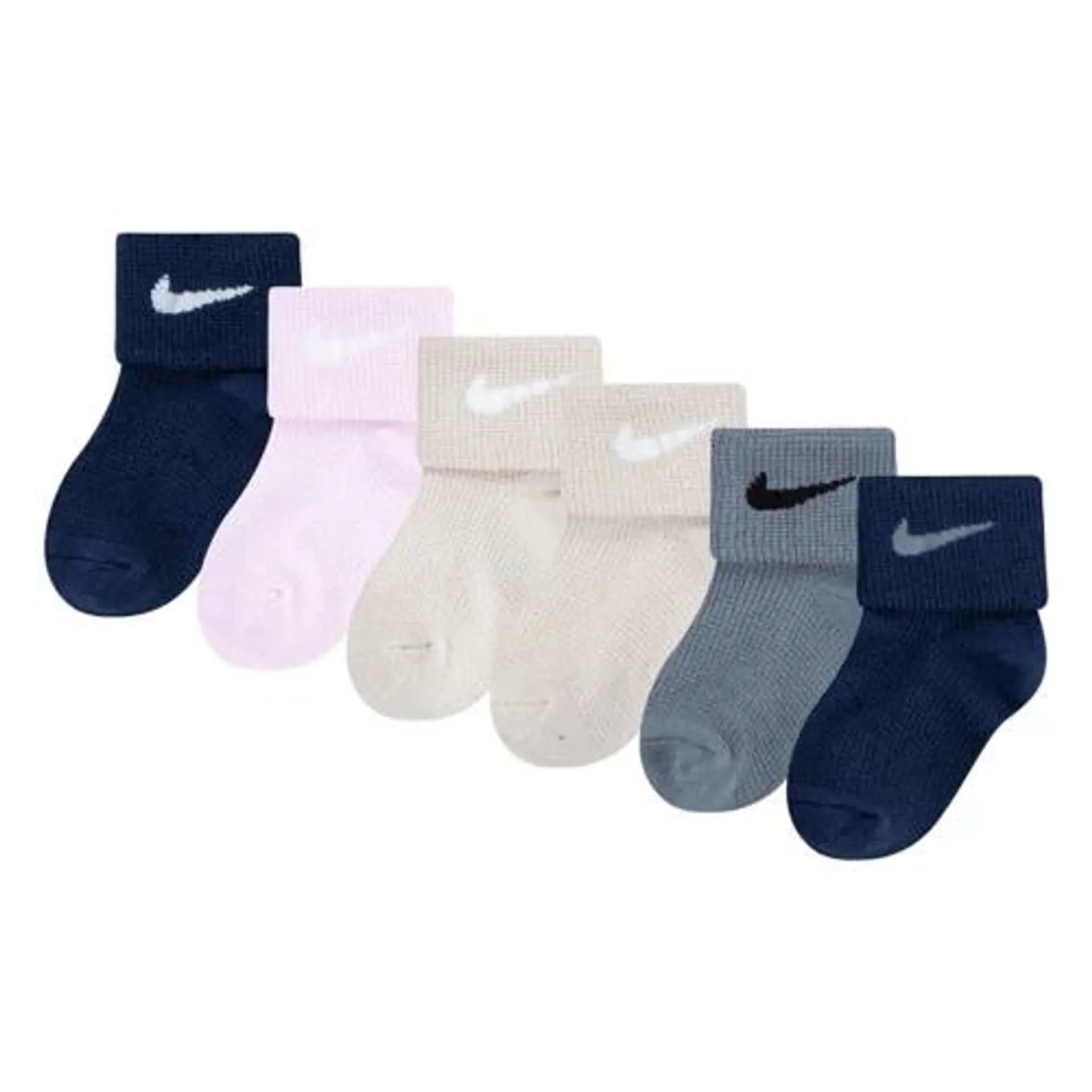 Infant Kids' Nike Waffle Infant 6 Pack Ankle Socks