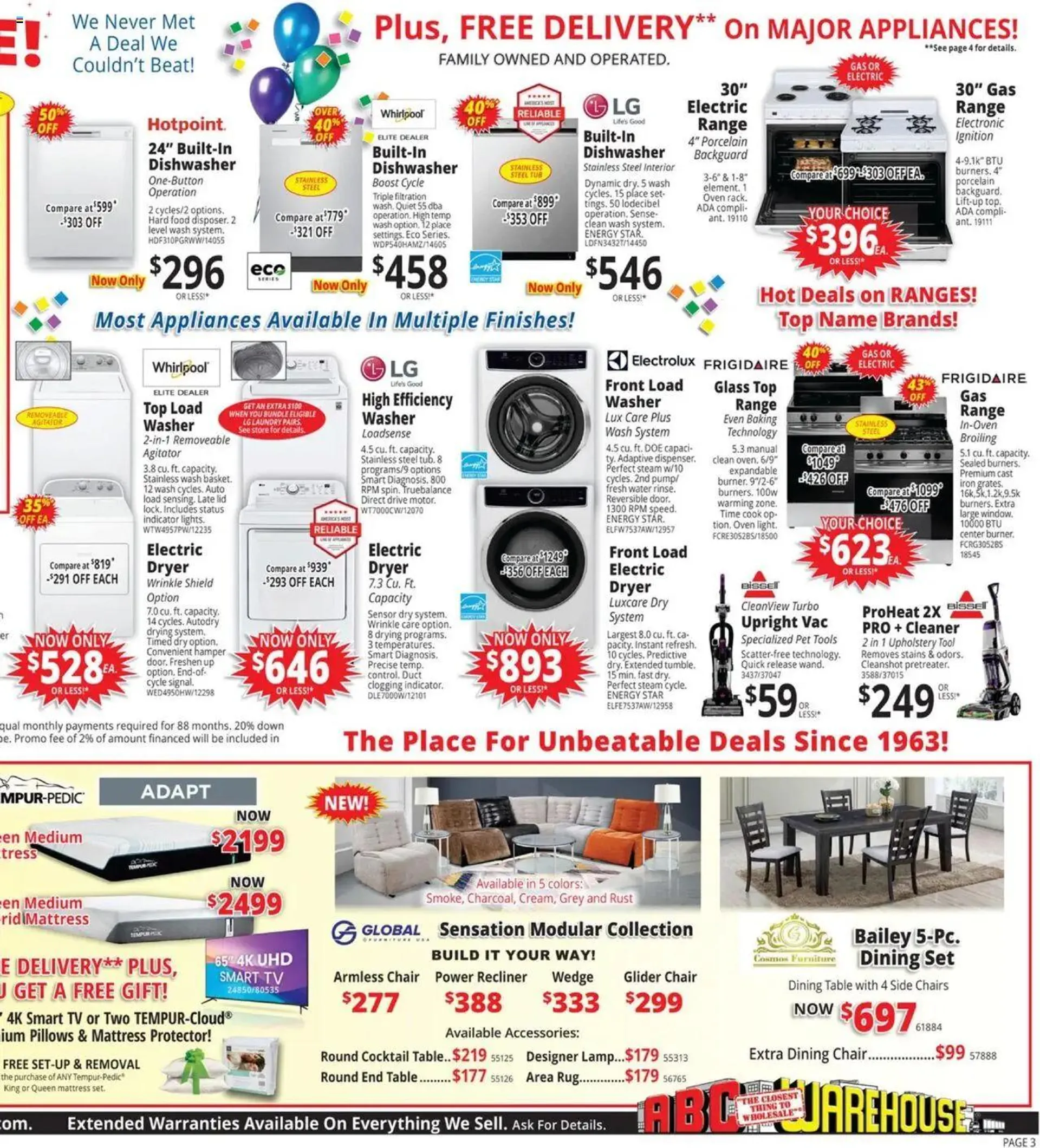 Weekly ad ABC Warehouse Weekly Ad from August 11 to August 17 2024 - Page 3