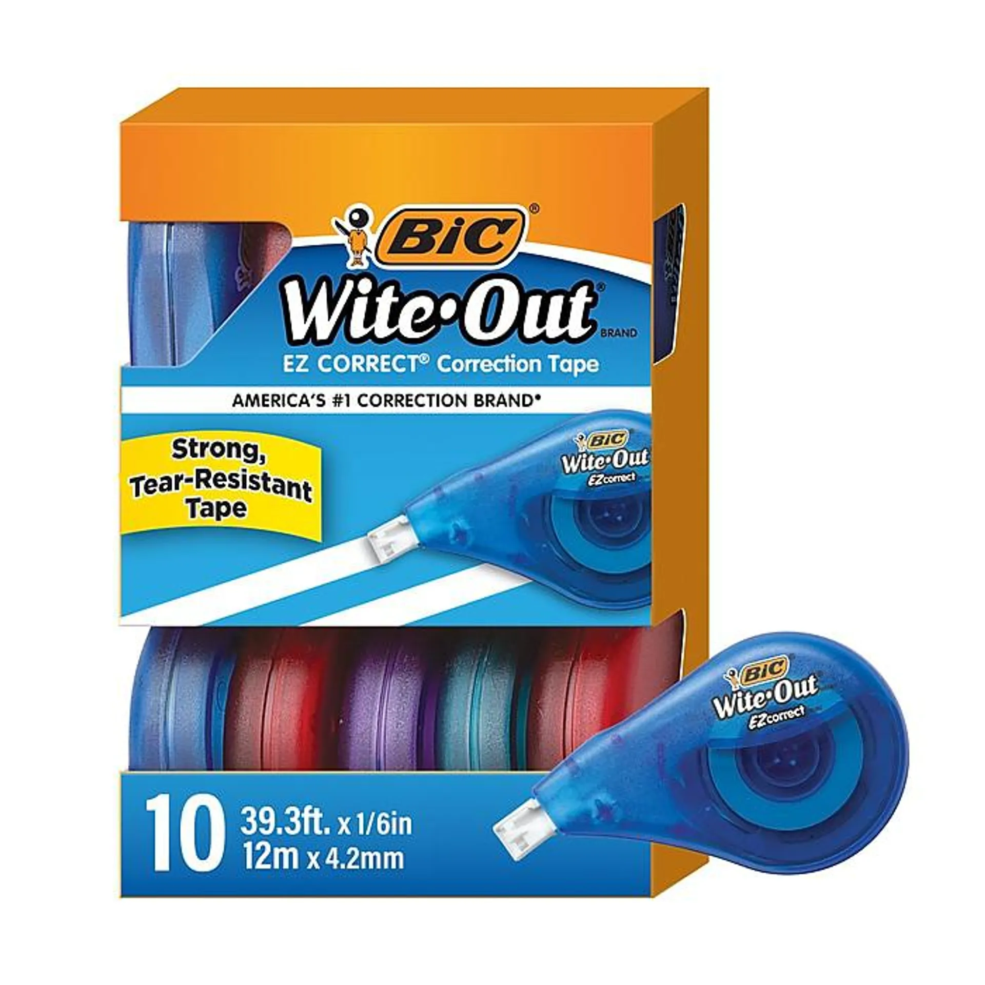 BIC Wite-Out EZ Correct Correction Tape,