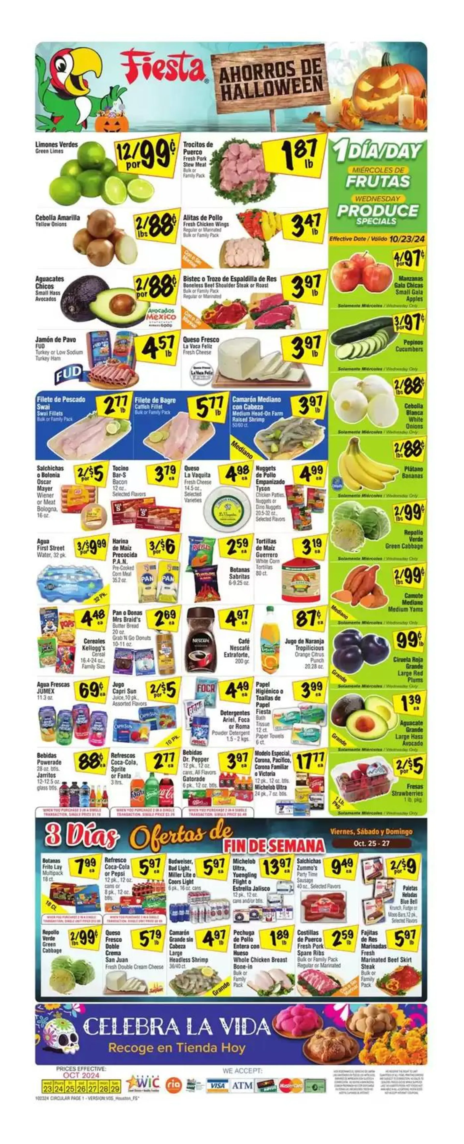 Weekly ad Discounts and promotions from October 23 to October 29 2024 - Page 1