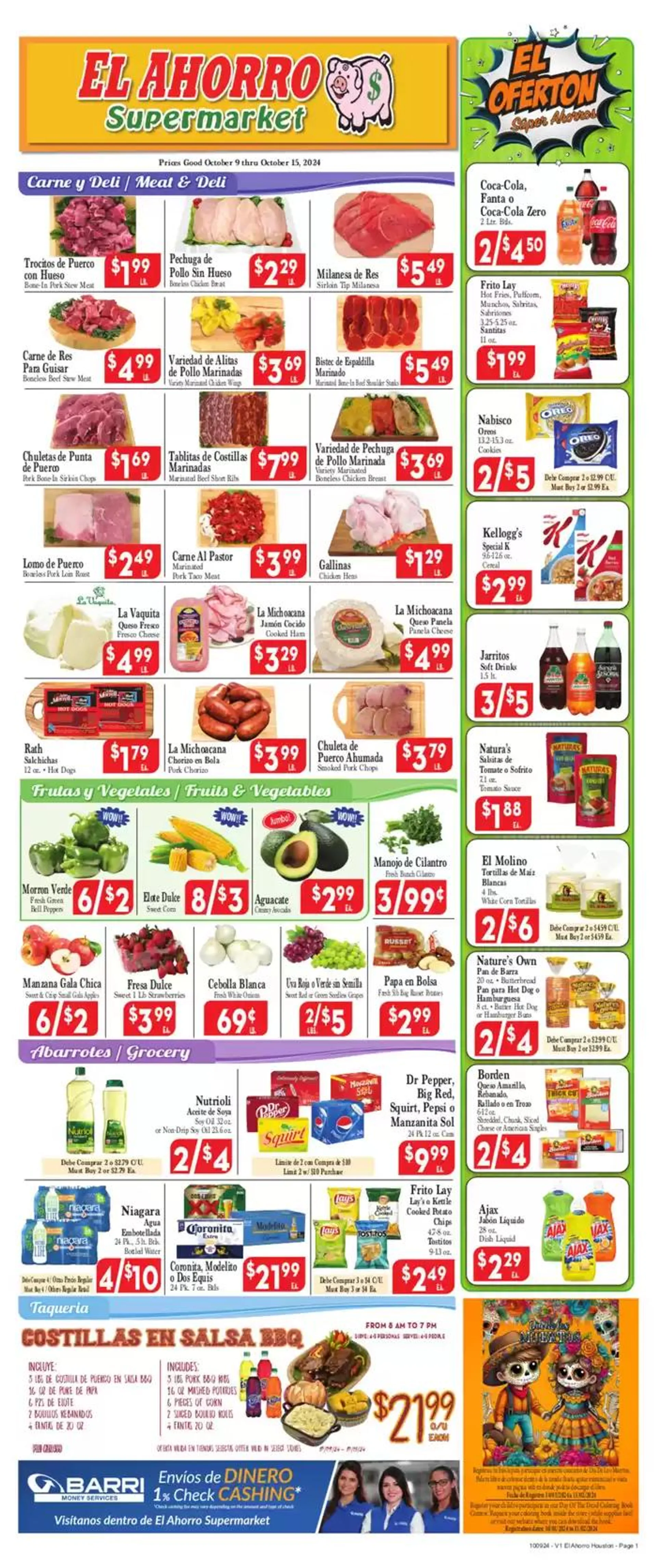 Weekly ad Great discounts on selected products from October 9 to October 23 2024 - Page 1