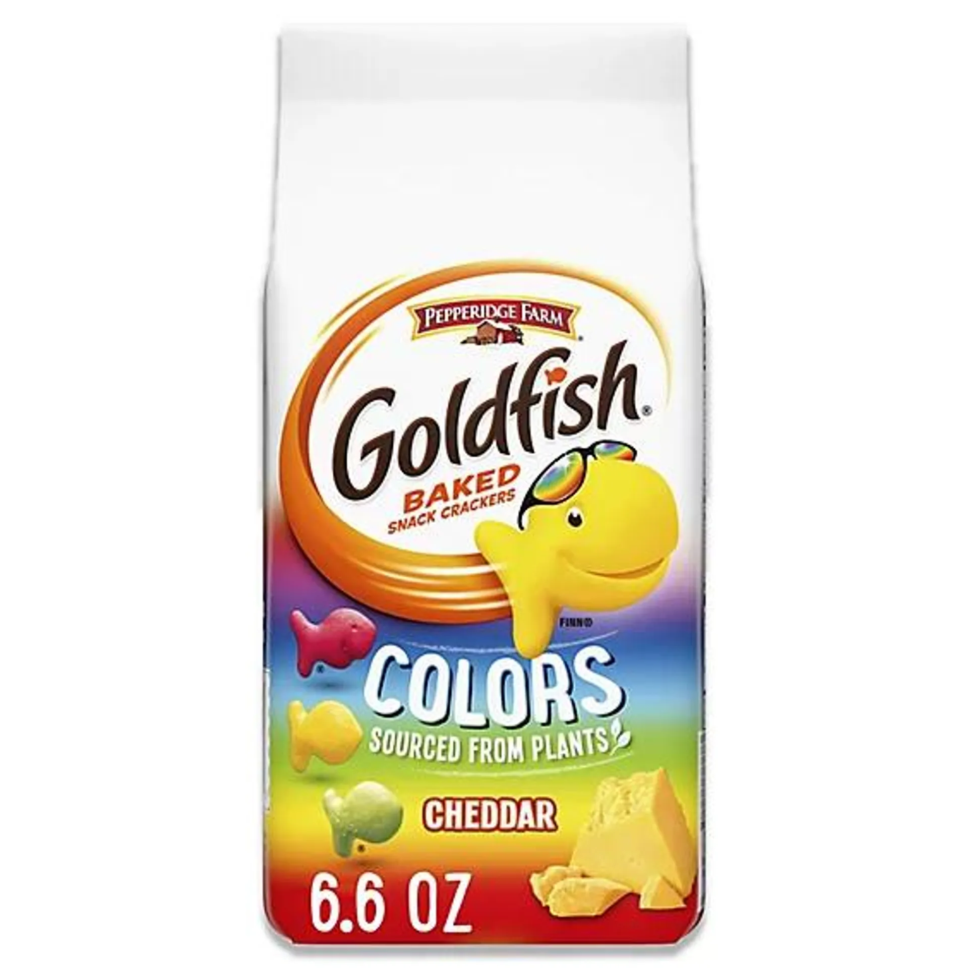 Pepperidge Farm Goldfish Colors Cheddar Cheese Crackers - 6.6 Oz