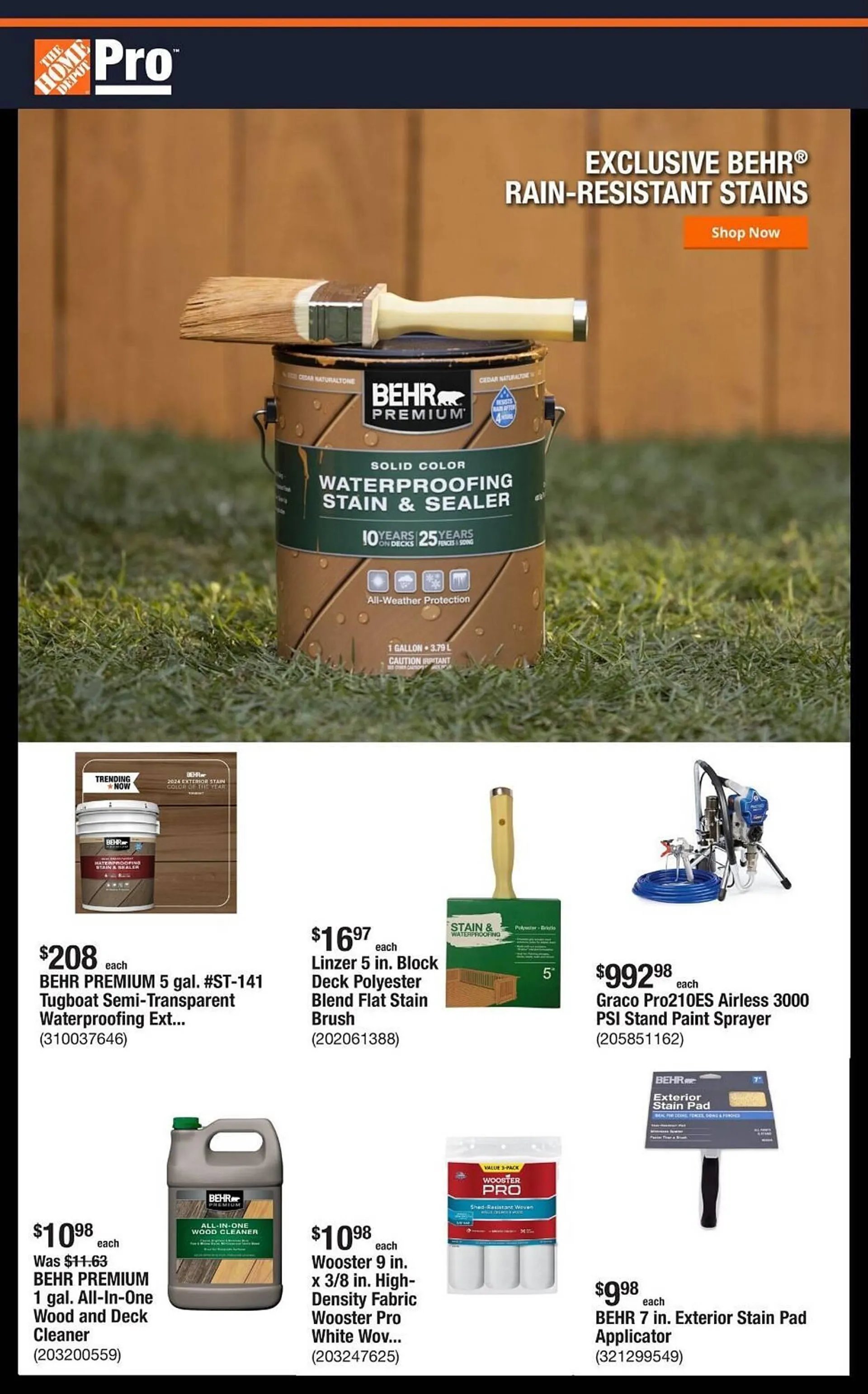 Weekly ad The Home Depot Weekly Ad from June 2 to June 9 2025 - Page 1
