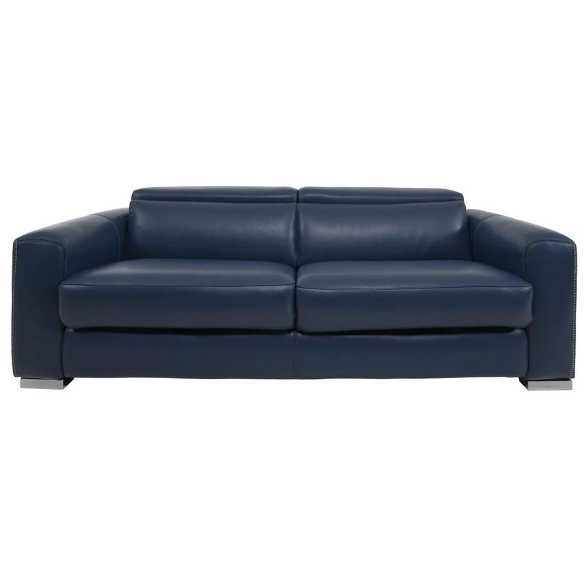 Bay Harbor Blue Leather Sleeper