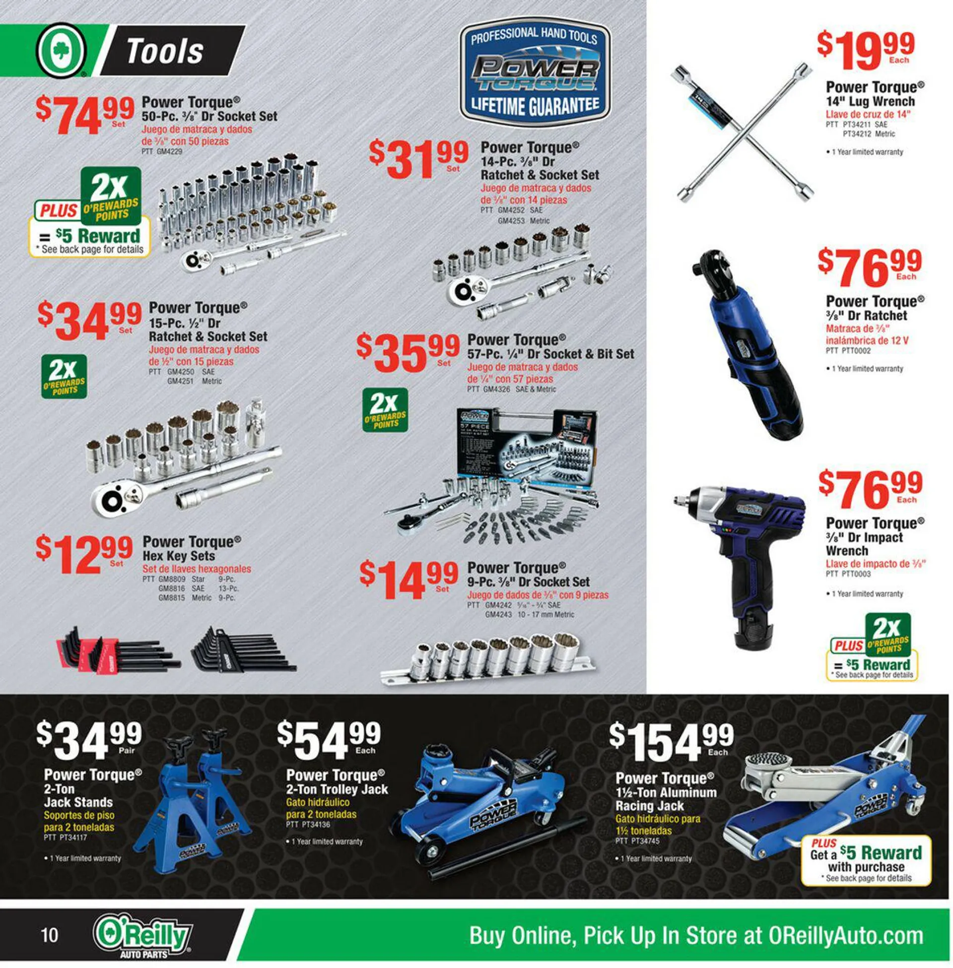 OReilly Auto Parts Current weekly ad - 8