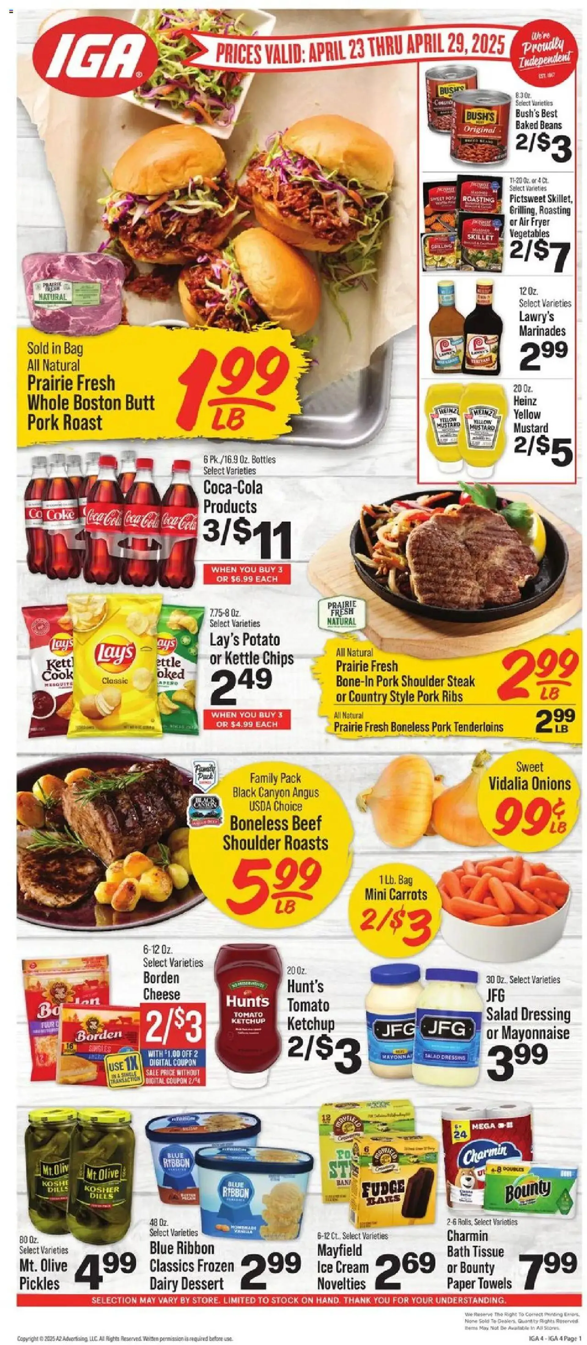 IGA Weekly Ad - 1