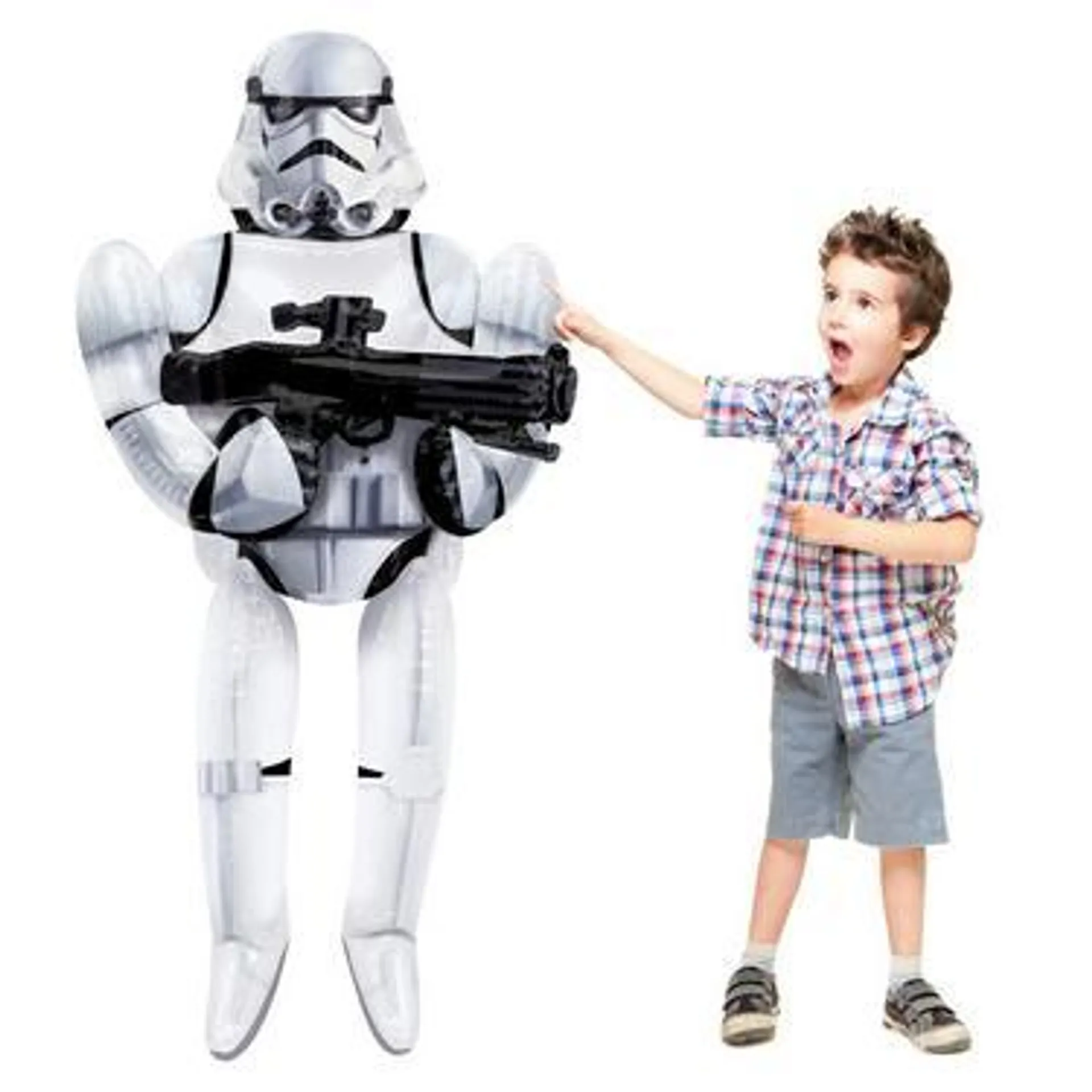 Stormtrooper Balloon - Star Wars 7 The Force Awakens Giant Gliding, 70in