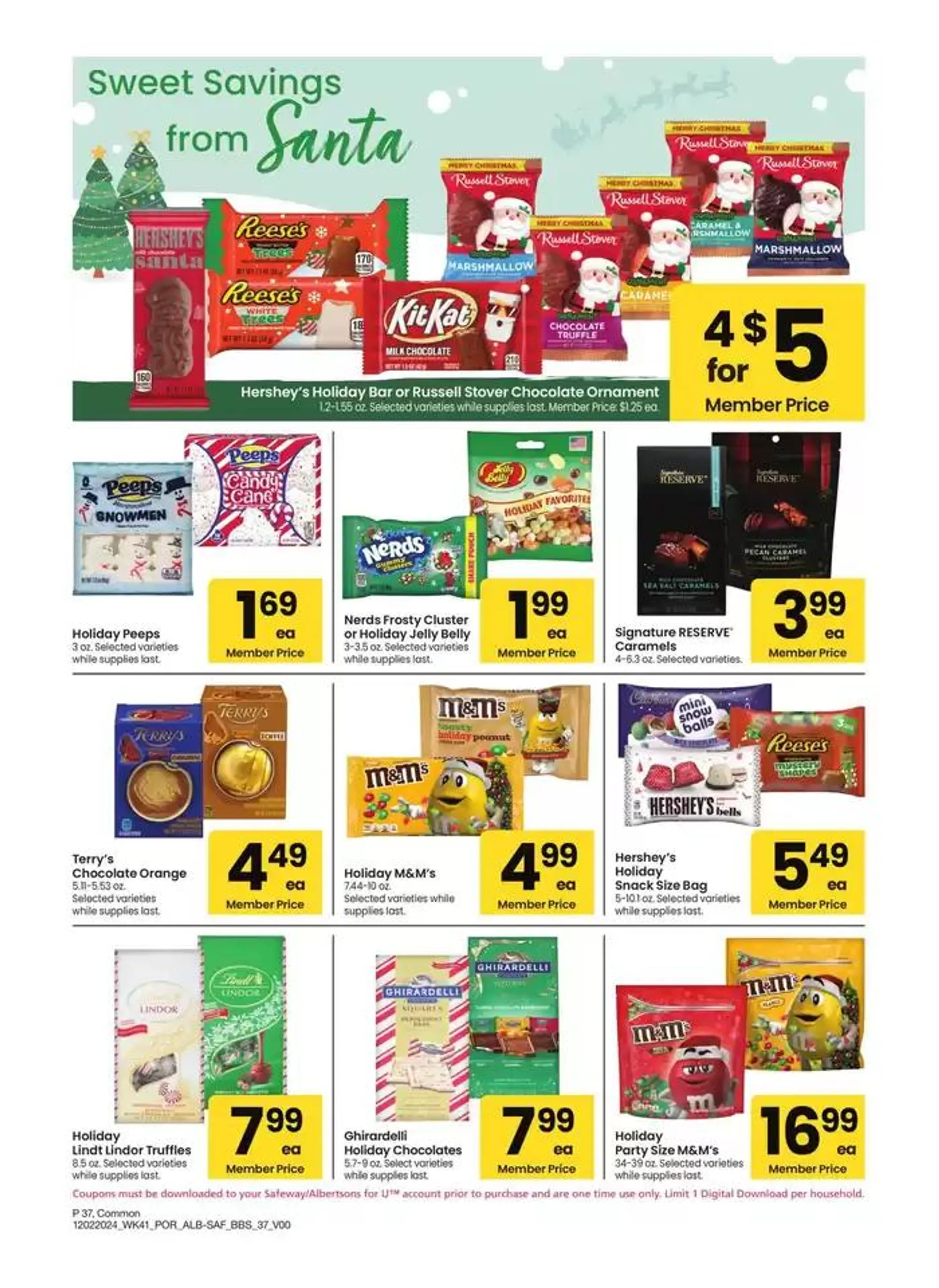 Weekly ad Albertsons - Portland - BBS from December 2 to January 5 2025 - Page 37