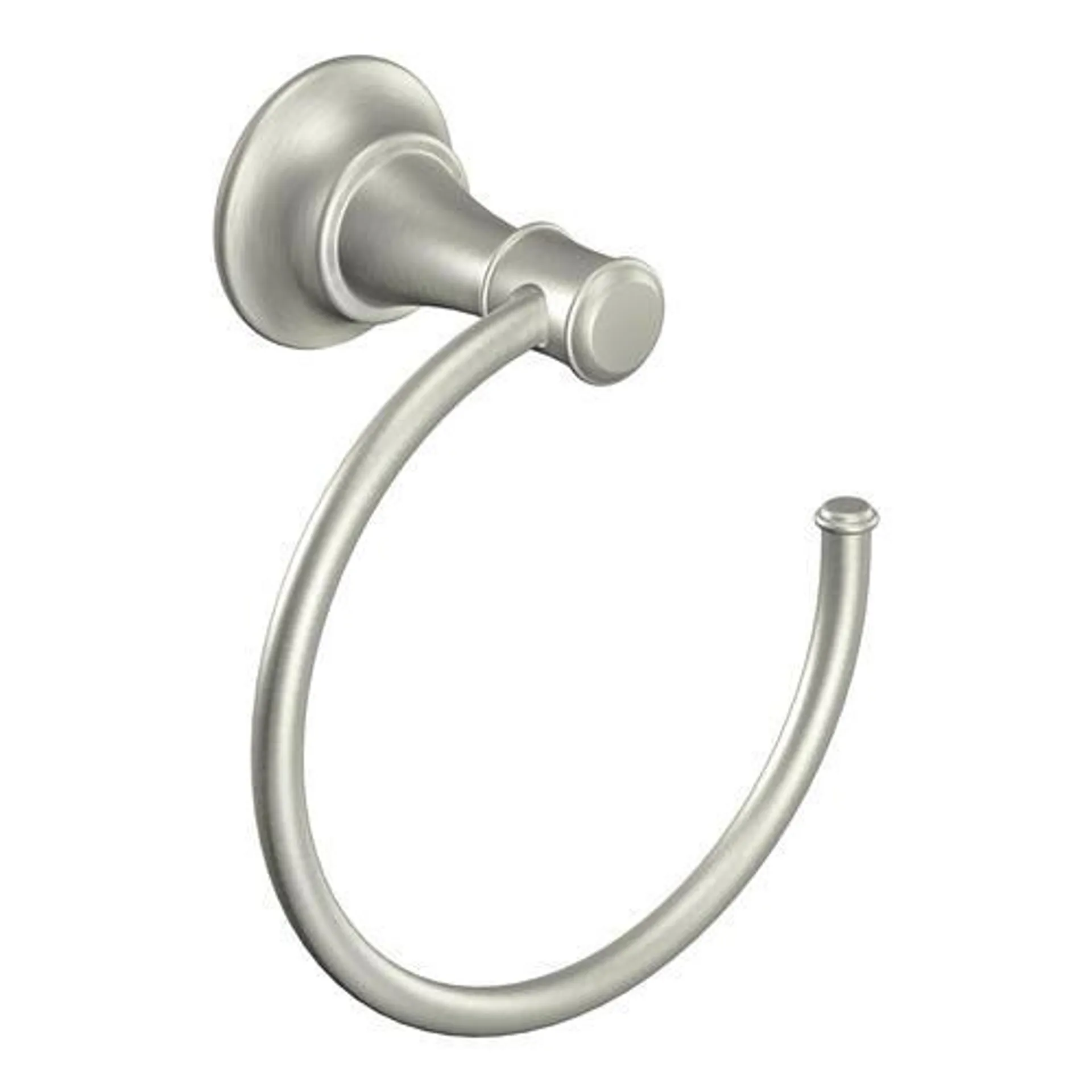 Moen® Gilmour™ Brushed Nickel Wall-Mount Towel Ring