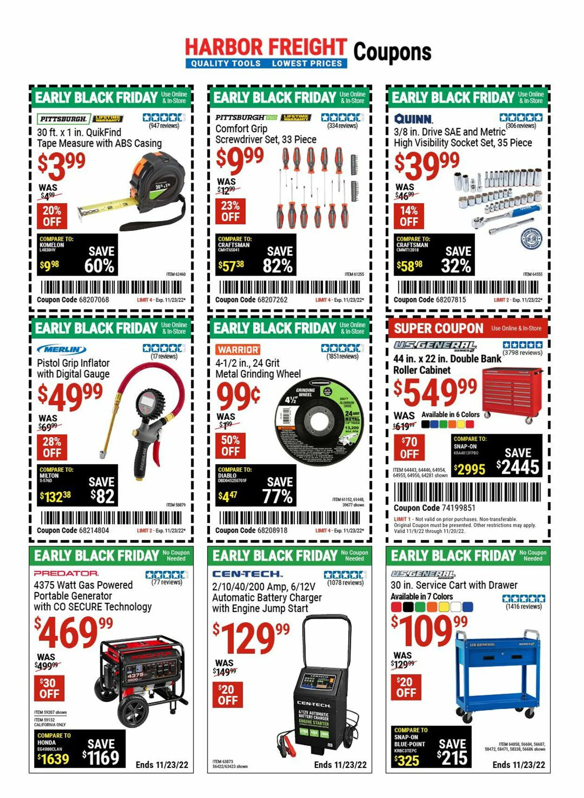 Harbor Freight Current weekly ad - 11