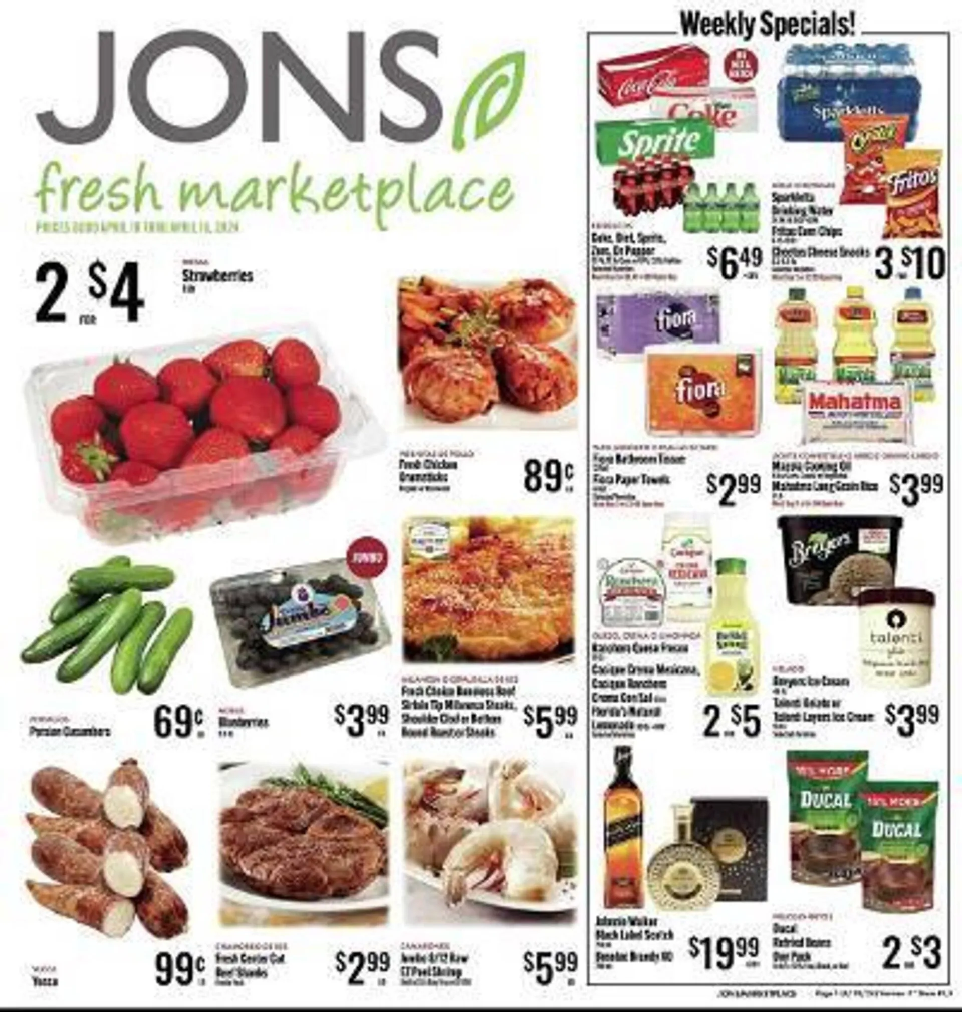 Weekly ad Jons International Weekly Ad from April 10 to April 16 2024 - Page 