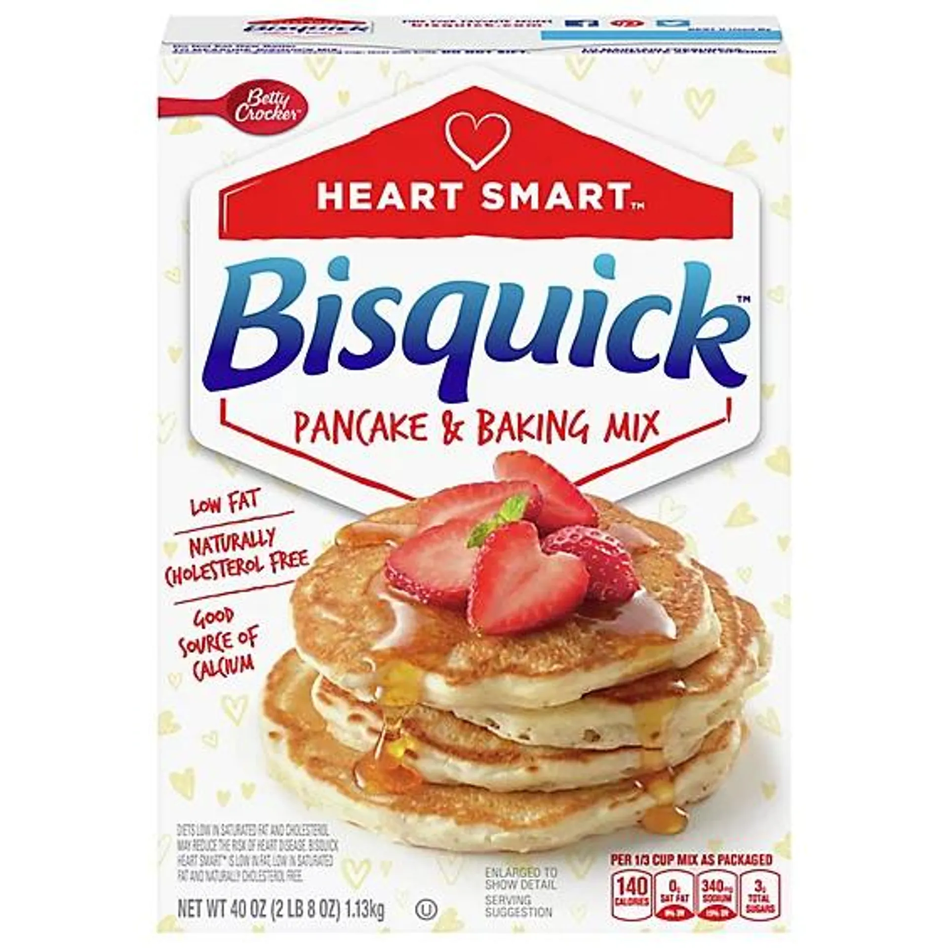 Bisquick Pancake & Baking Mix Heart Smart - 40 Oz