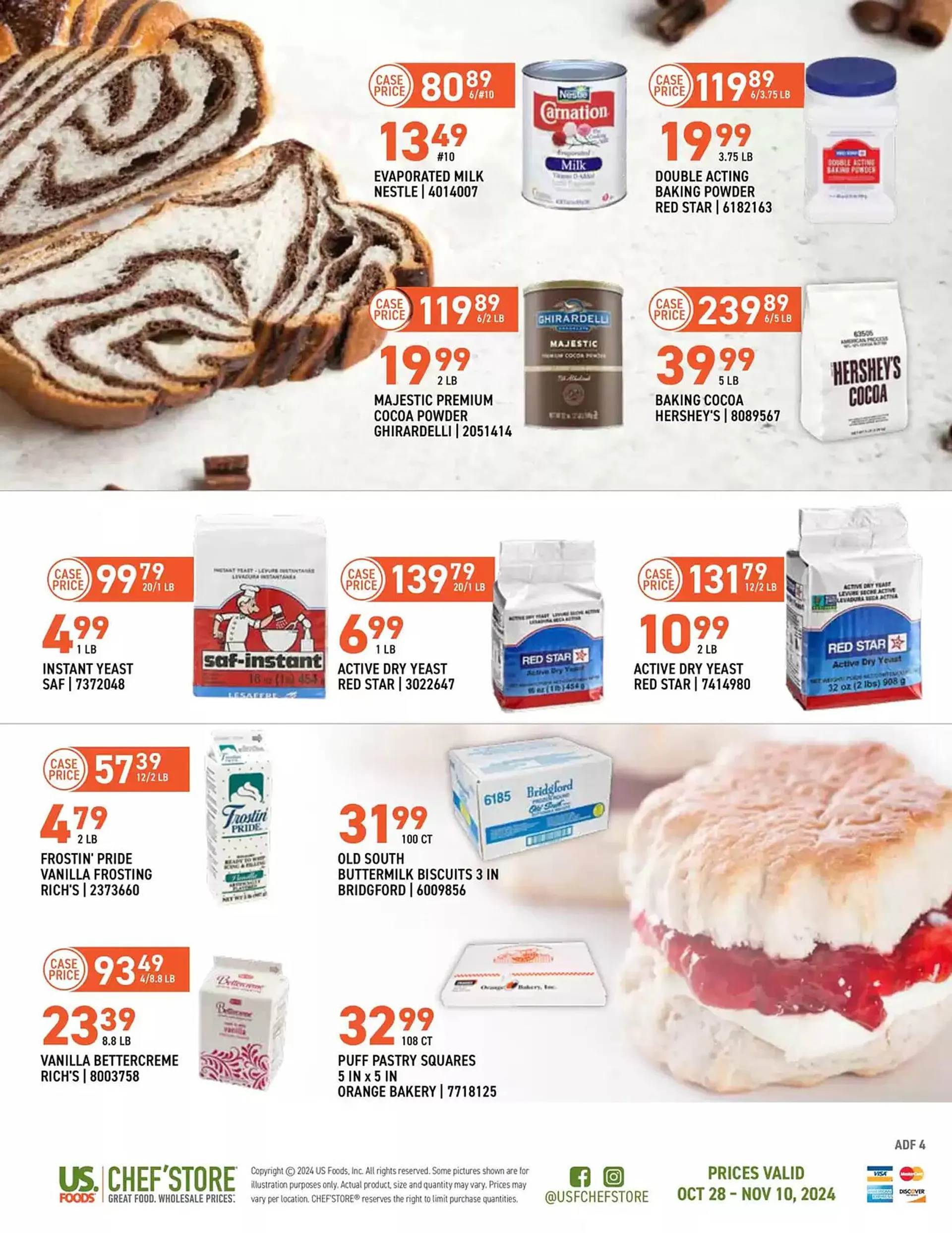 Weekly ad US Foods Chef's Store Weekly Ad from October 28 to November 11 2024 - Page 4