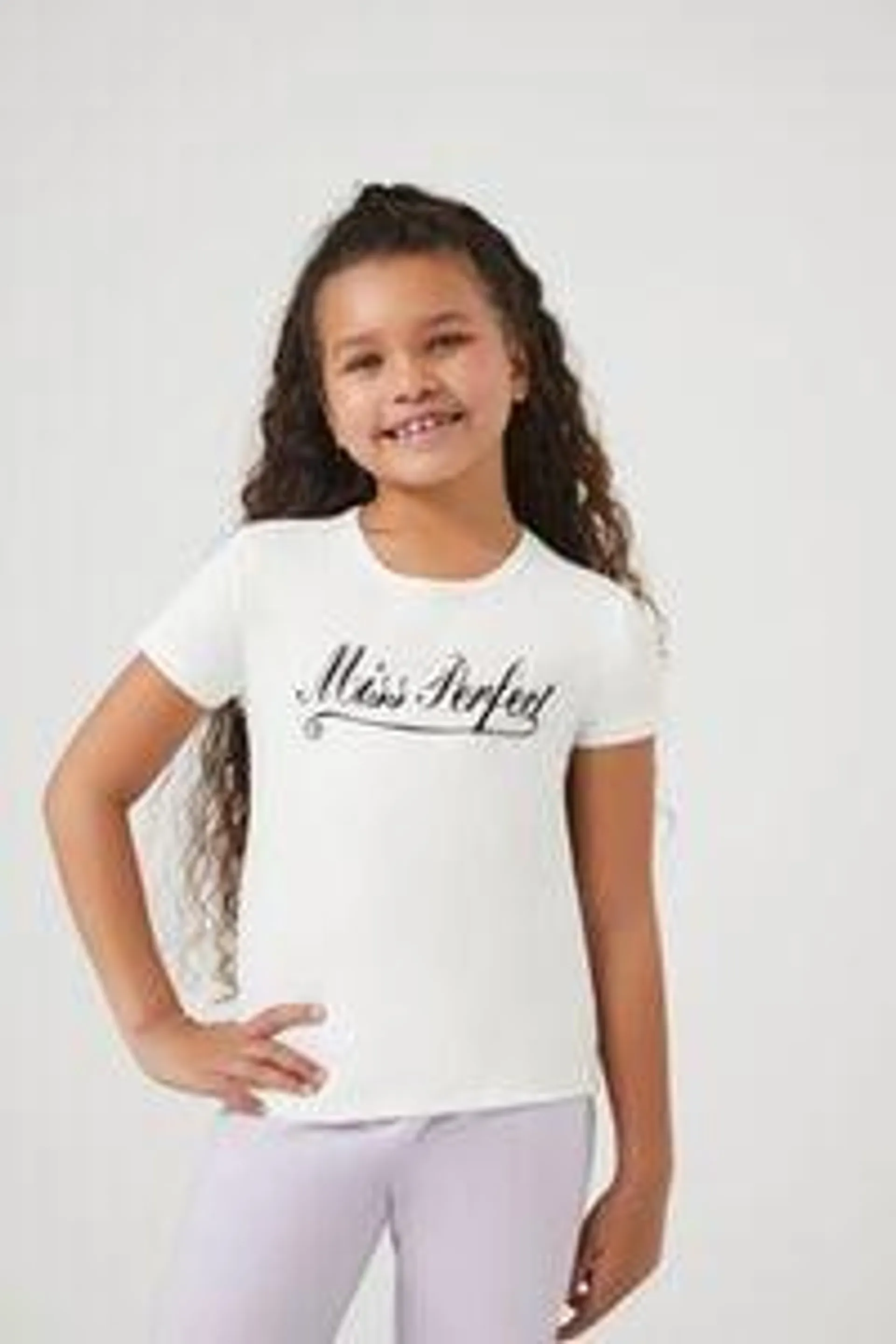 Girls Miss Perfect Graphic Tee (Kids)