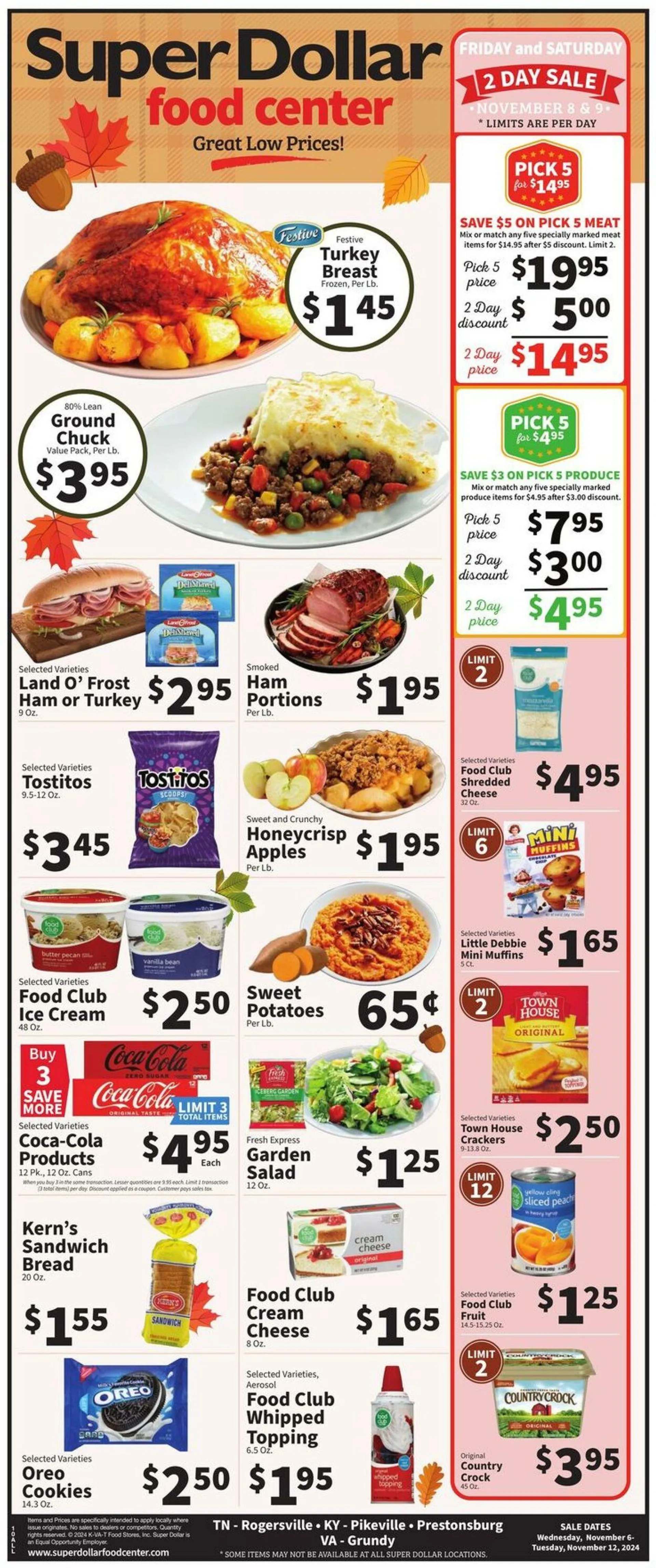 Super Dollar Food Center Current weekly ad - 1