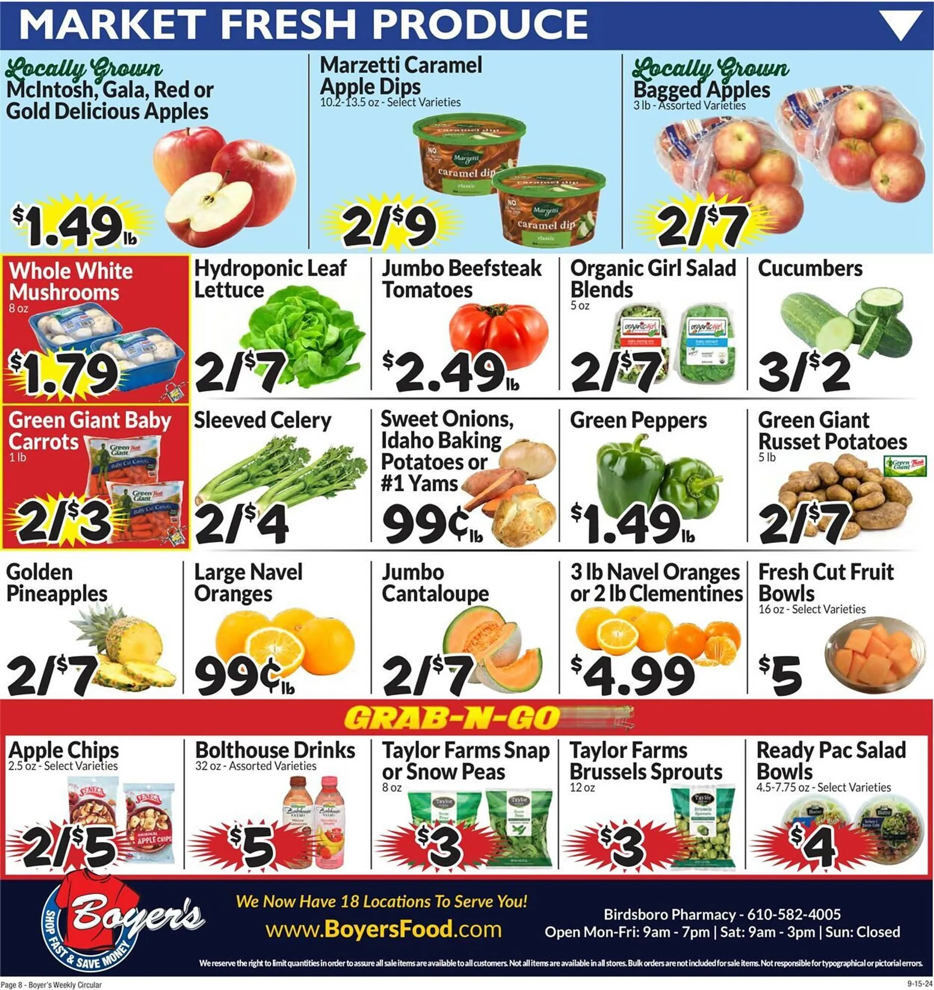 Weekly ad Boyer's Food Markets Weekly Ad from September 15 to September 21 2024 - Page 11