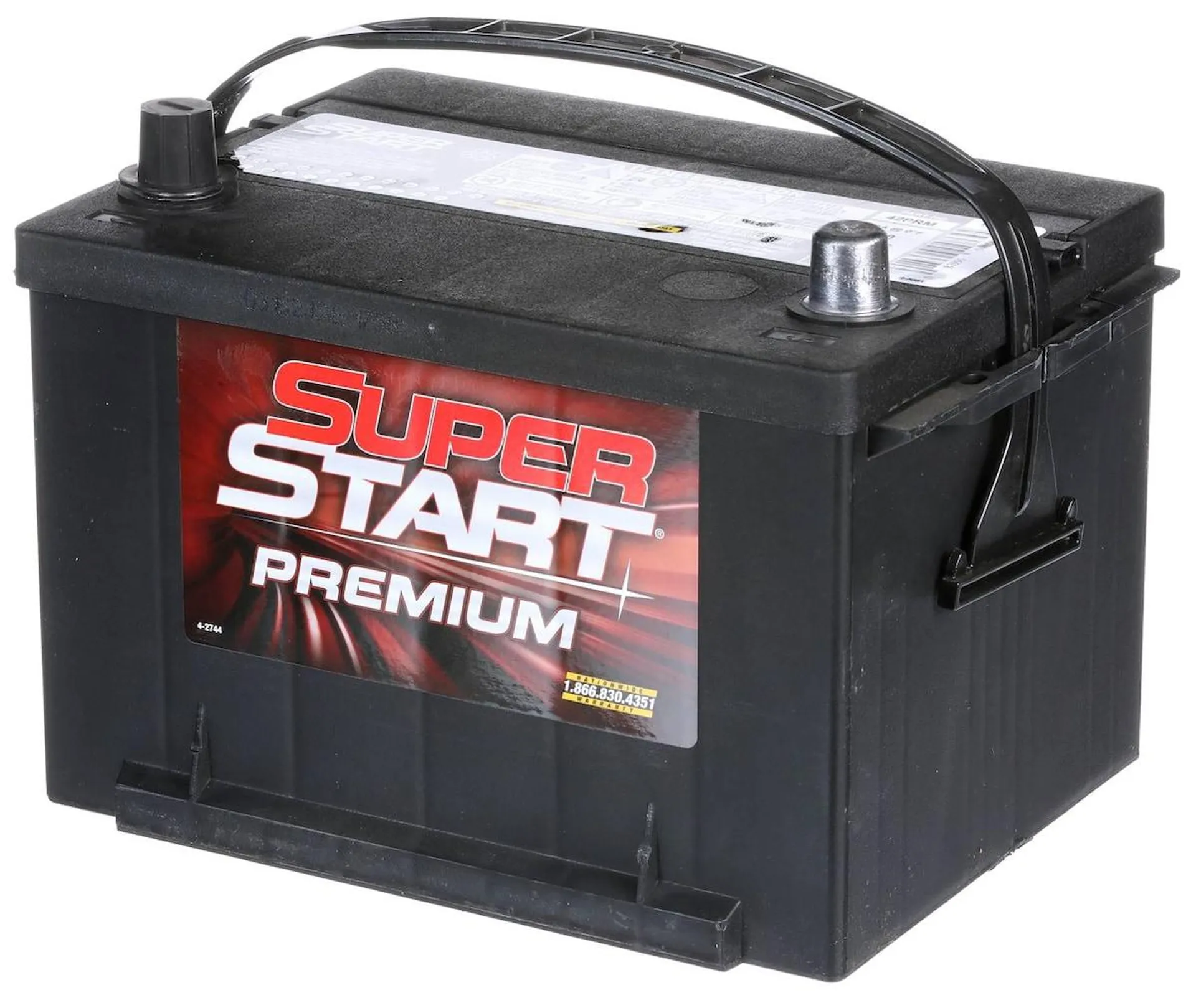 Super Start Premium Standard Flooded Top Post Battery Group Size 42 T5 - 42PRM